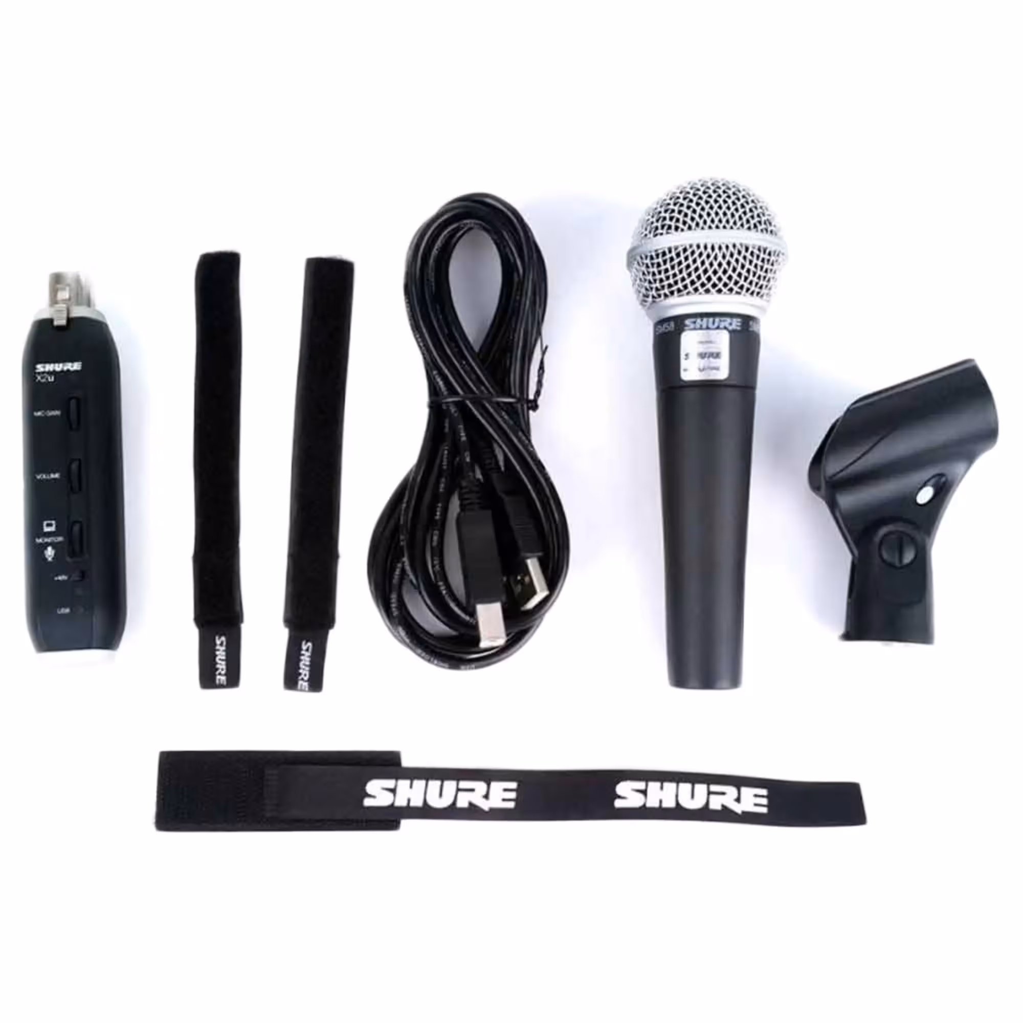 Вокальный микрофон с аудиоинтерфейсом Shure SM58-X2U (2 / 4)