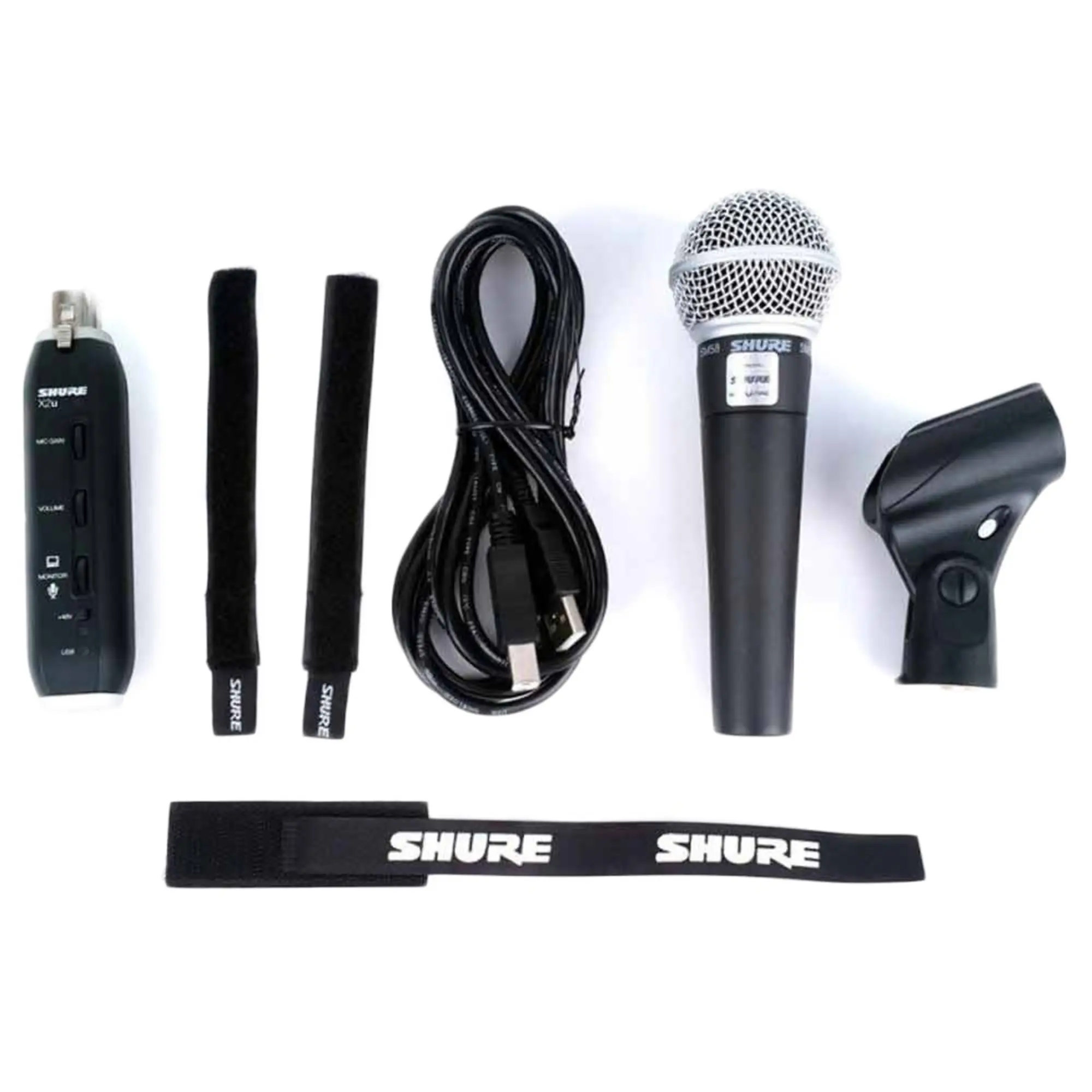 Вокальный микрофон с аудиоинтерфейсом Shure SM58-X2U (2 / 4)