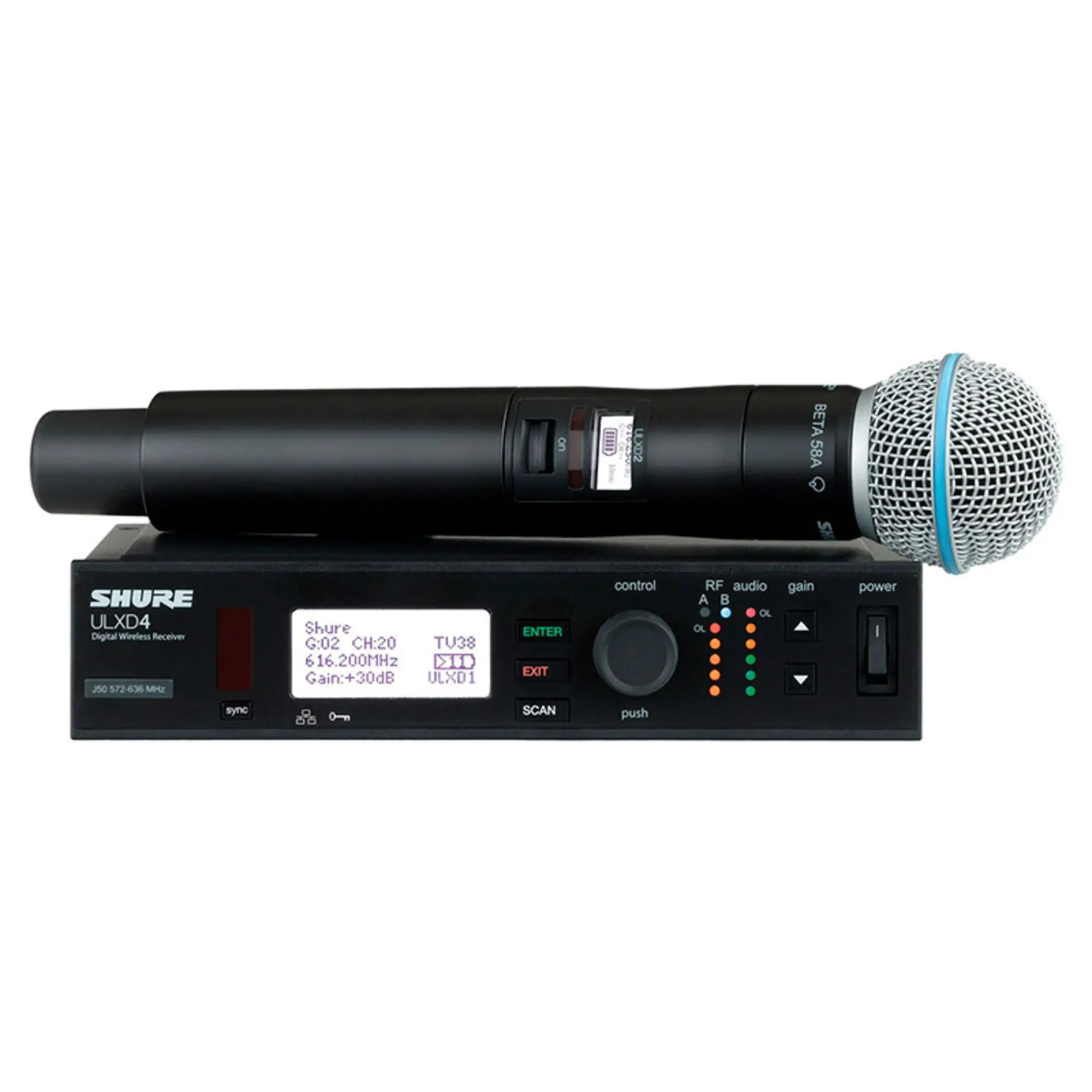 Радиосистема Shure ULXD24E/B58-H51 (1 / 1)