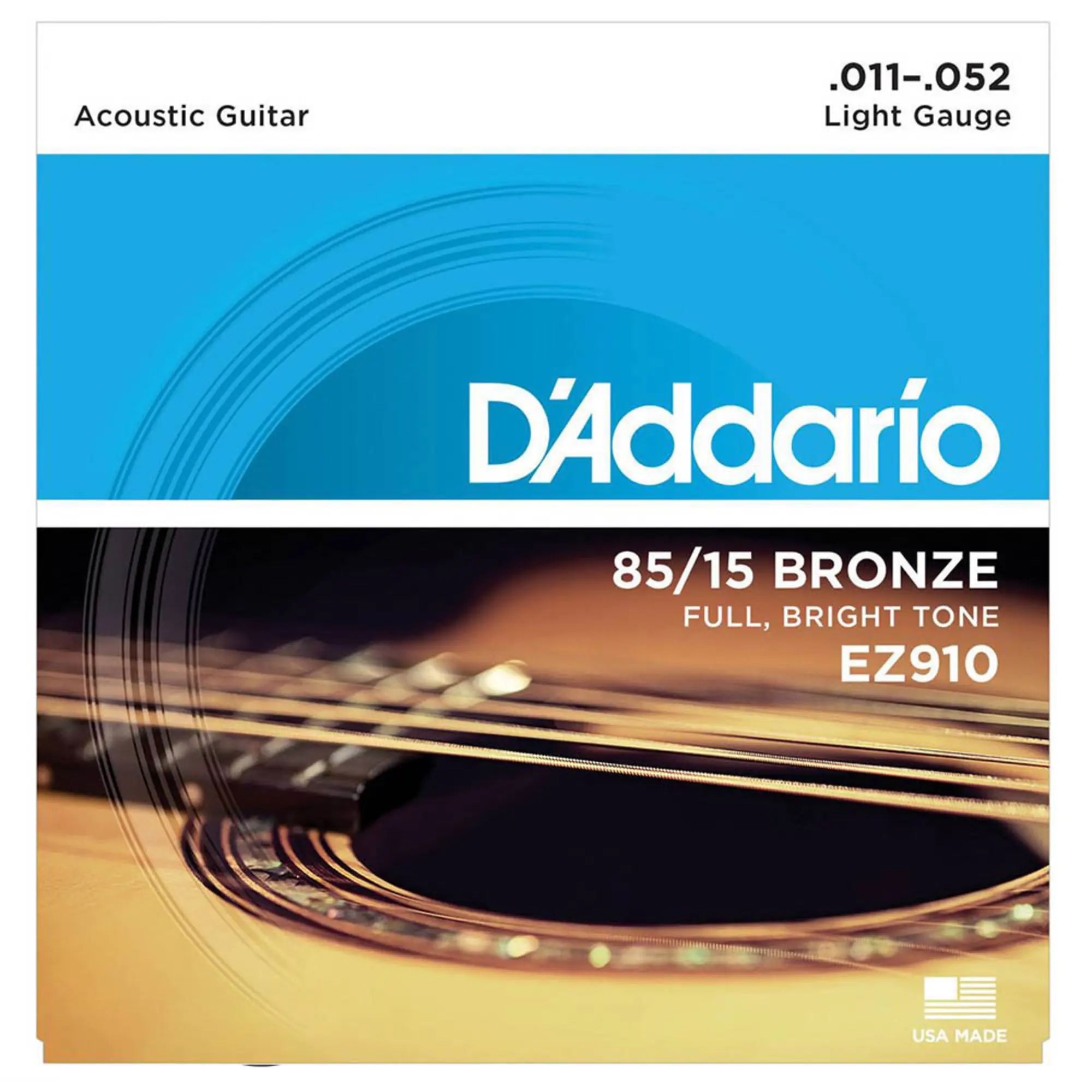 Струны для акустических гитар D'addario EZ910 (1 / 1)