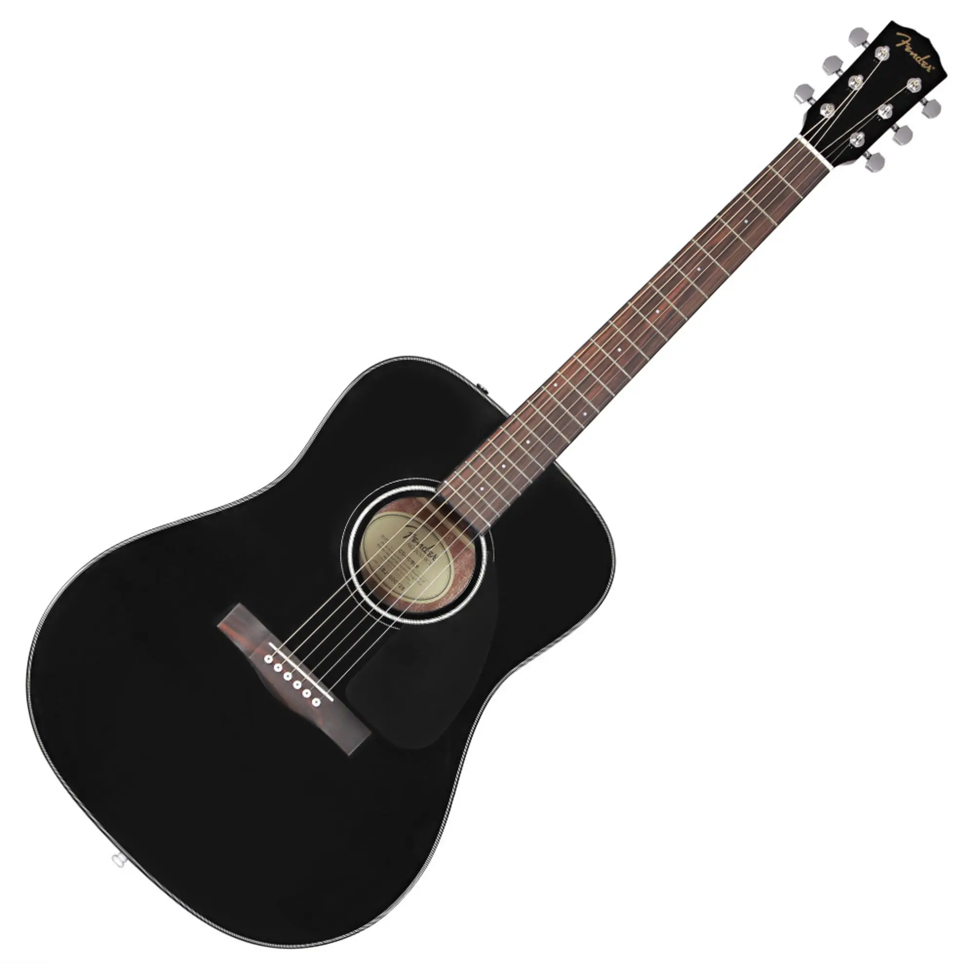 Акустическая гитара Fender CD-60 Dread V3 DS Blk WN (1 / 6)