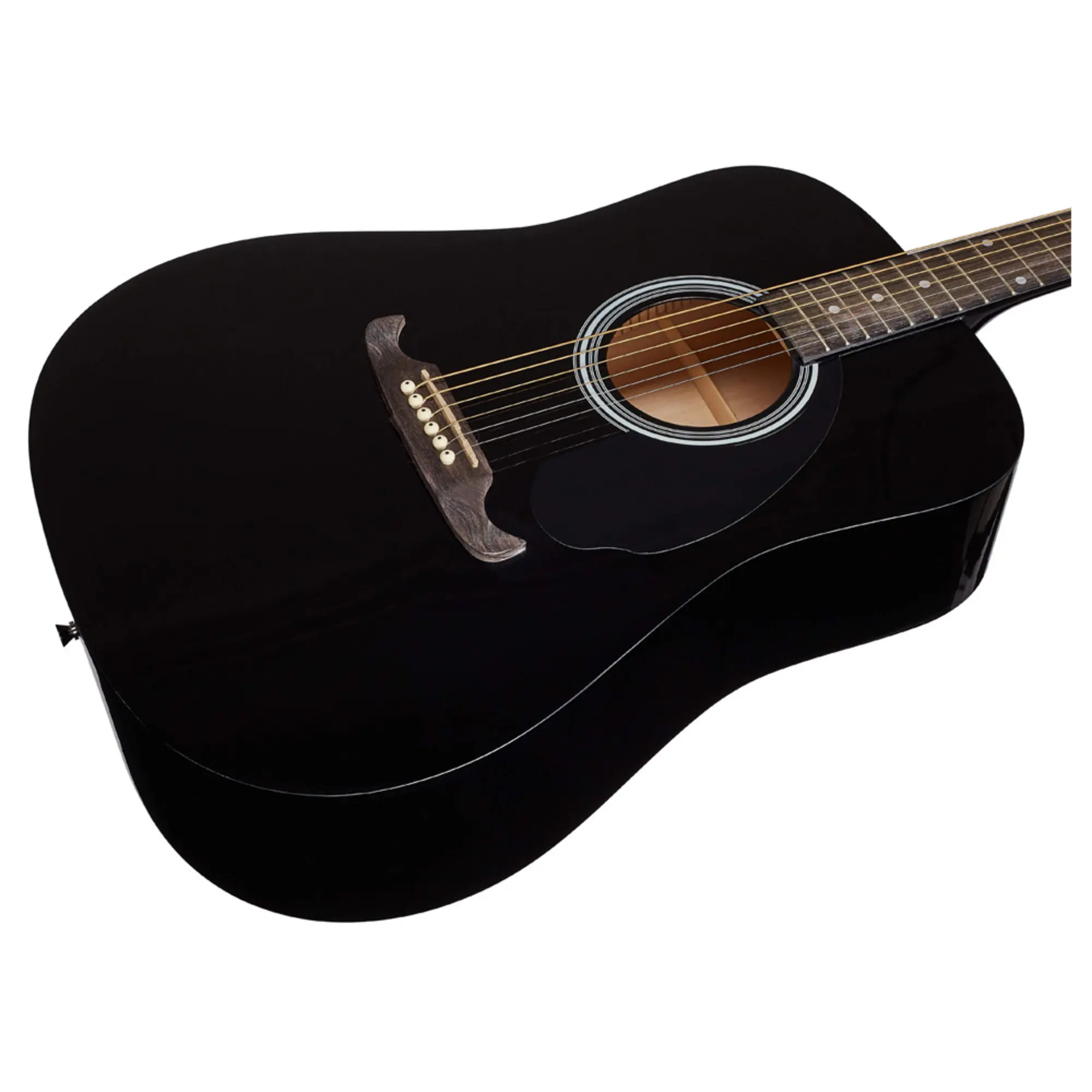 Акустическая гитара Fender Squier FA-125 Dreadnought Black Walnut (4 / 4)