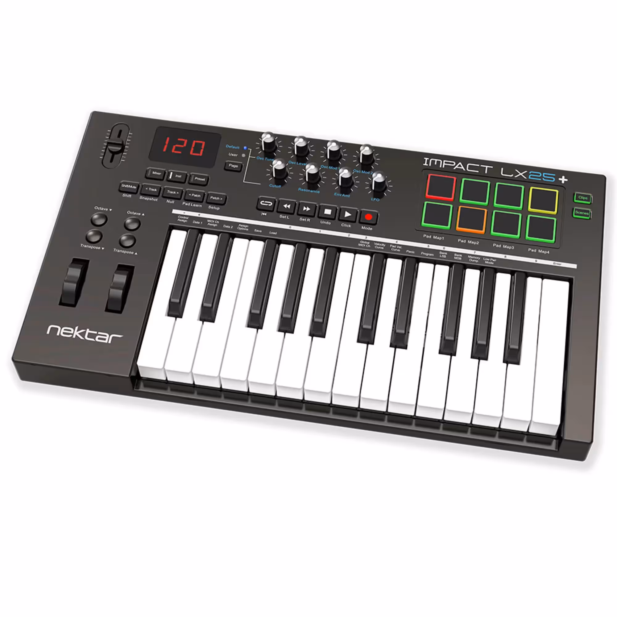 MIDI-клавиатура Nektar Impact LX25+ (2 / 4)