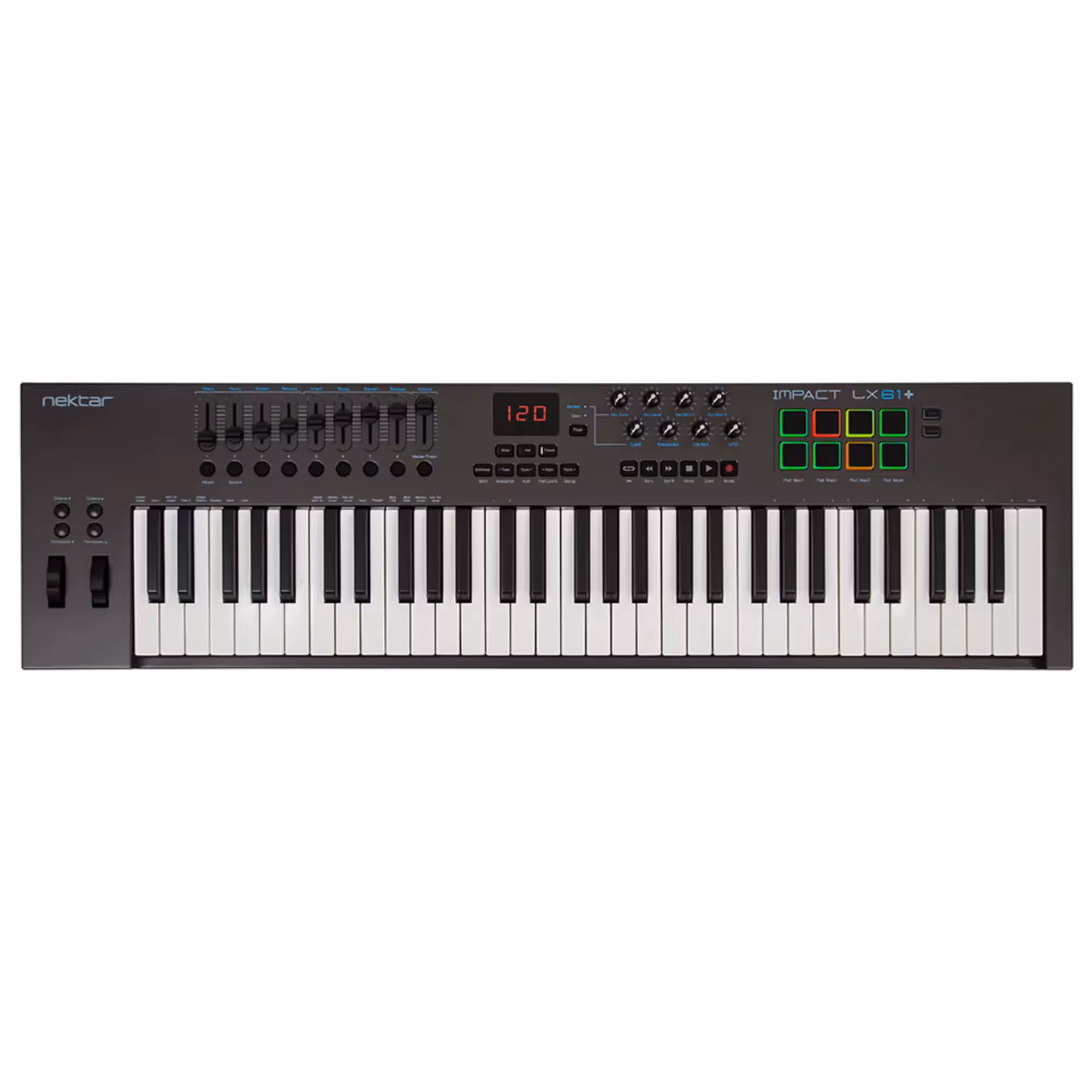 MIDI-клавиатура Nektar Impact LX61+ (2 / 3)