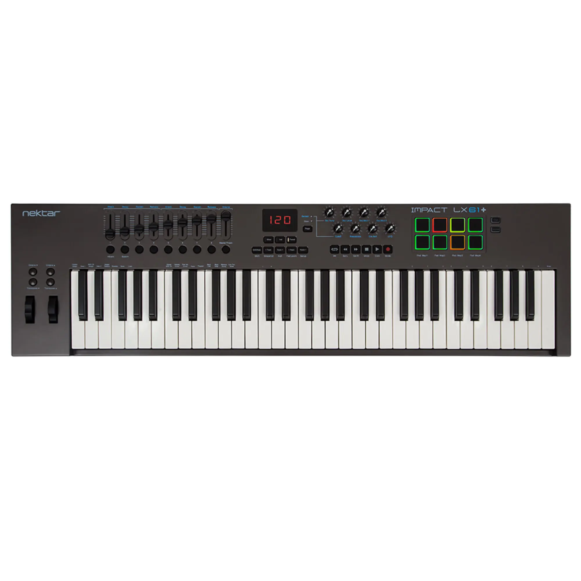 MIDI-клавиатура Nektar Impact LX61+ (2 / 3)