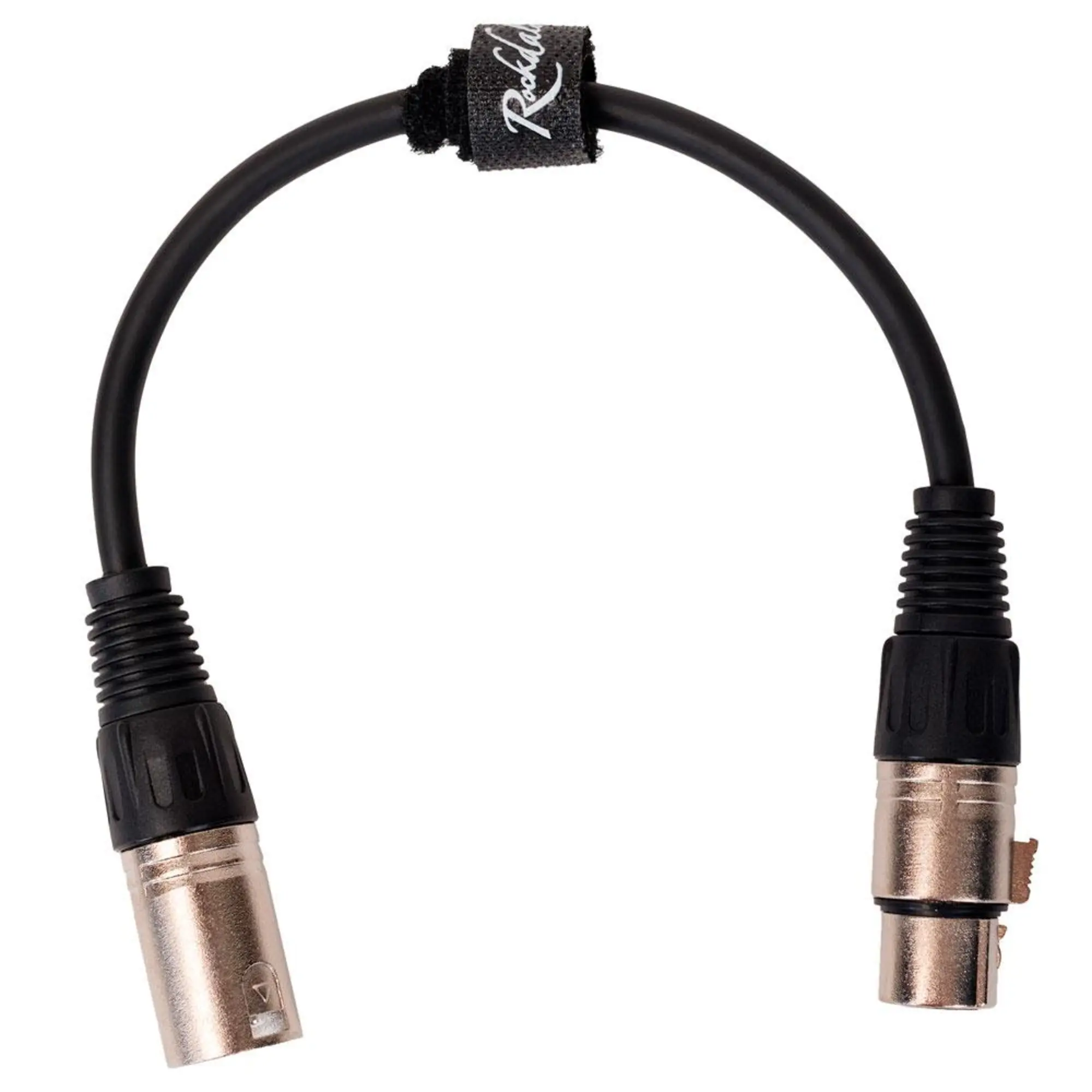 Микрофонный кабель XLR-XLR 0,3 м Rockdale MC001-30CM (2 / 4)