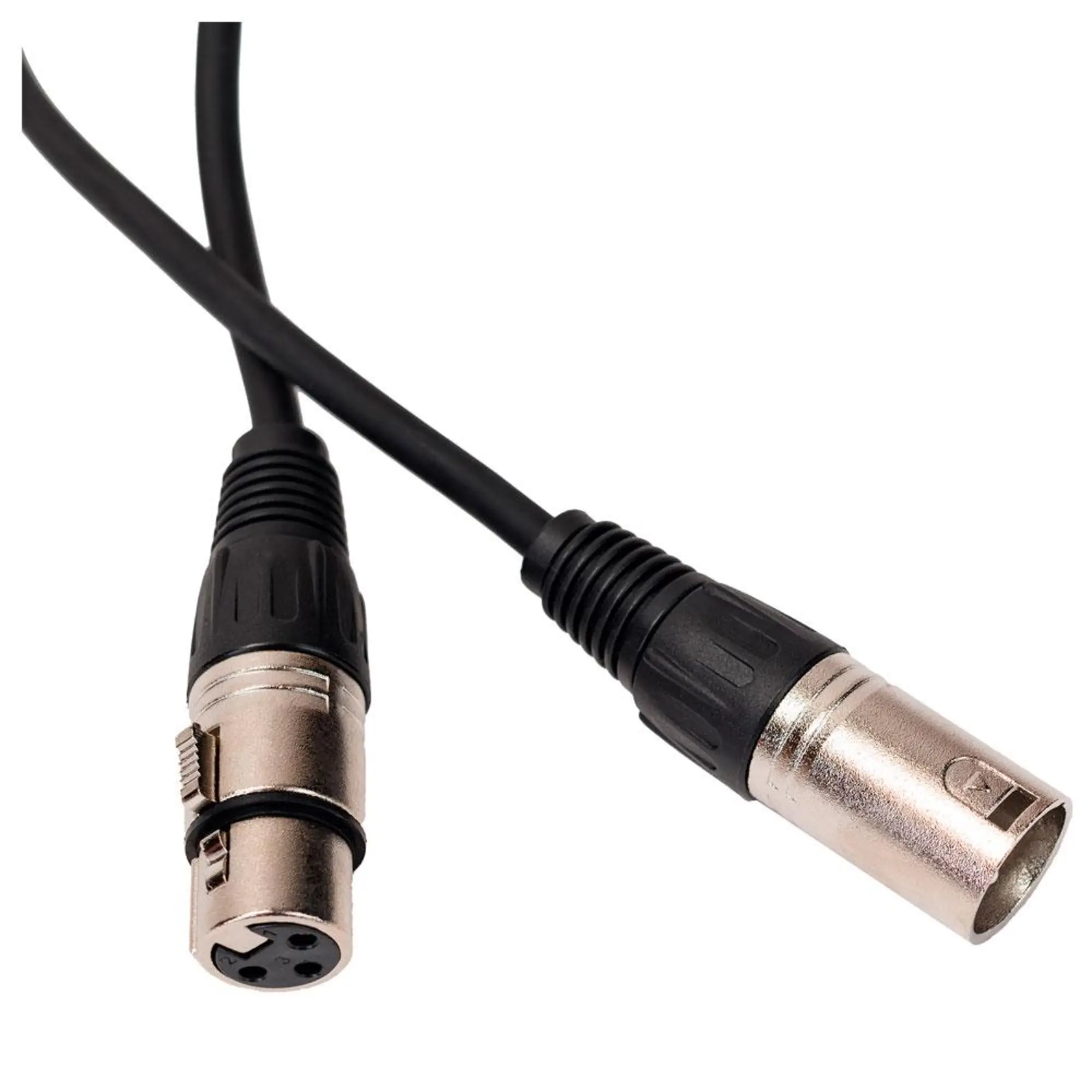 Микрофонный кабель XLR-XLR 0,3 м Rockdale MC001-30CM (3 / 4)