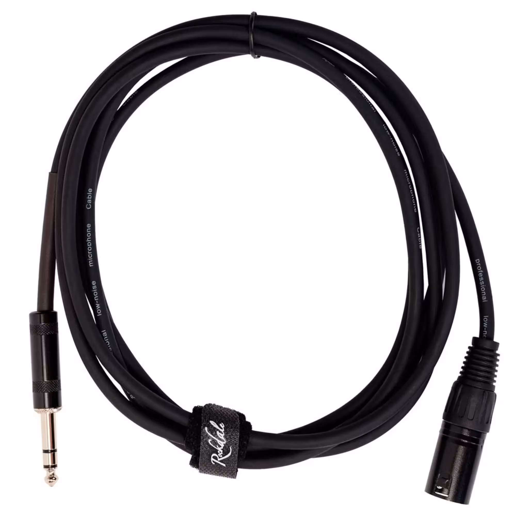 Микрофонный кабель Jack-XLR 3 м Rockdale XJ001-3M (2 / 3)