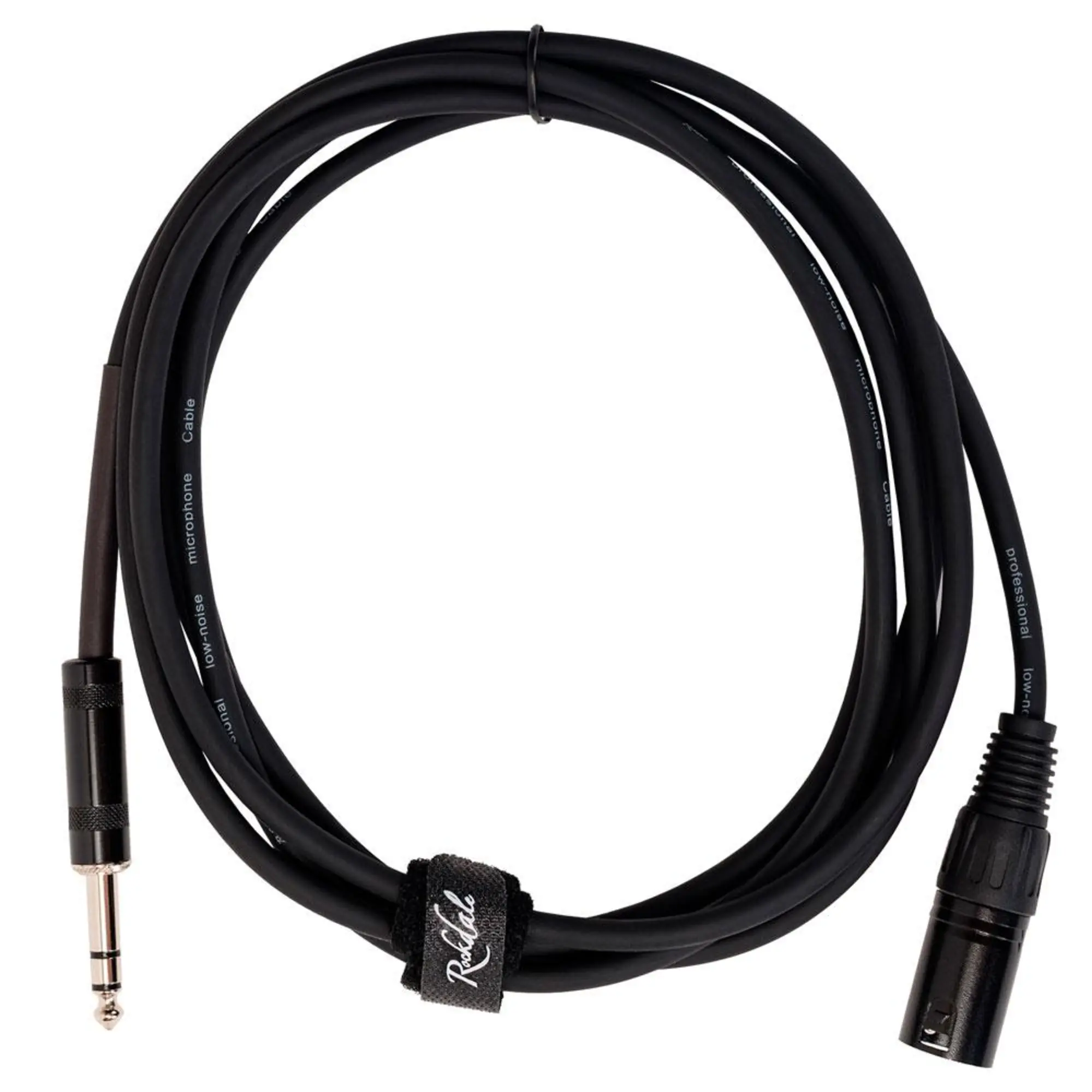 Микрофонный кабель Jack-XLR 3 м Rockdale XJ001-3M (2 / 3)