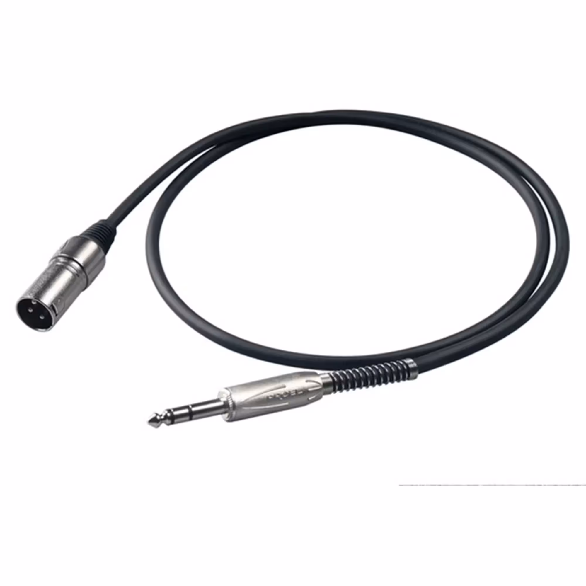 Сигнальный аудио кабель Jack-XLR(M) 0,5 м Proel BULK230LU05 (1 / 1)