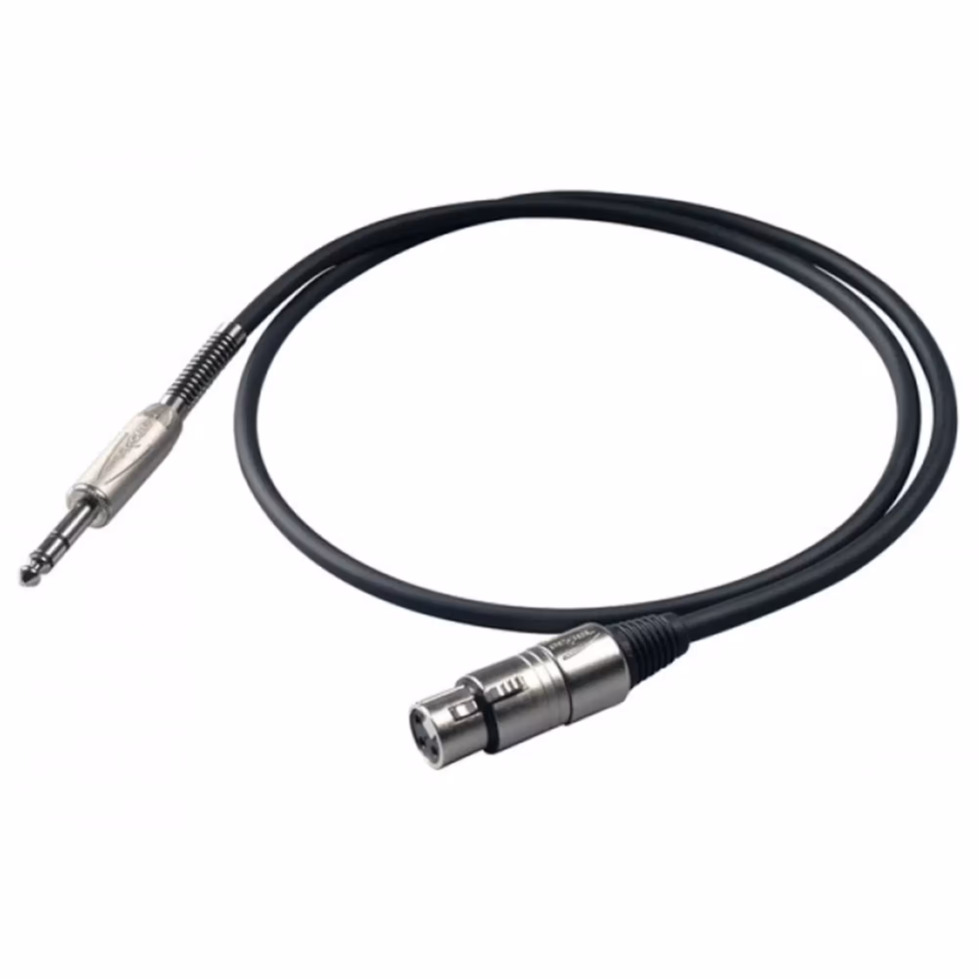 Сигнальный аудио кабель Jack-XLR(F) 0,5 м Proel BULK210LU05 (1 / 1)