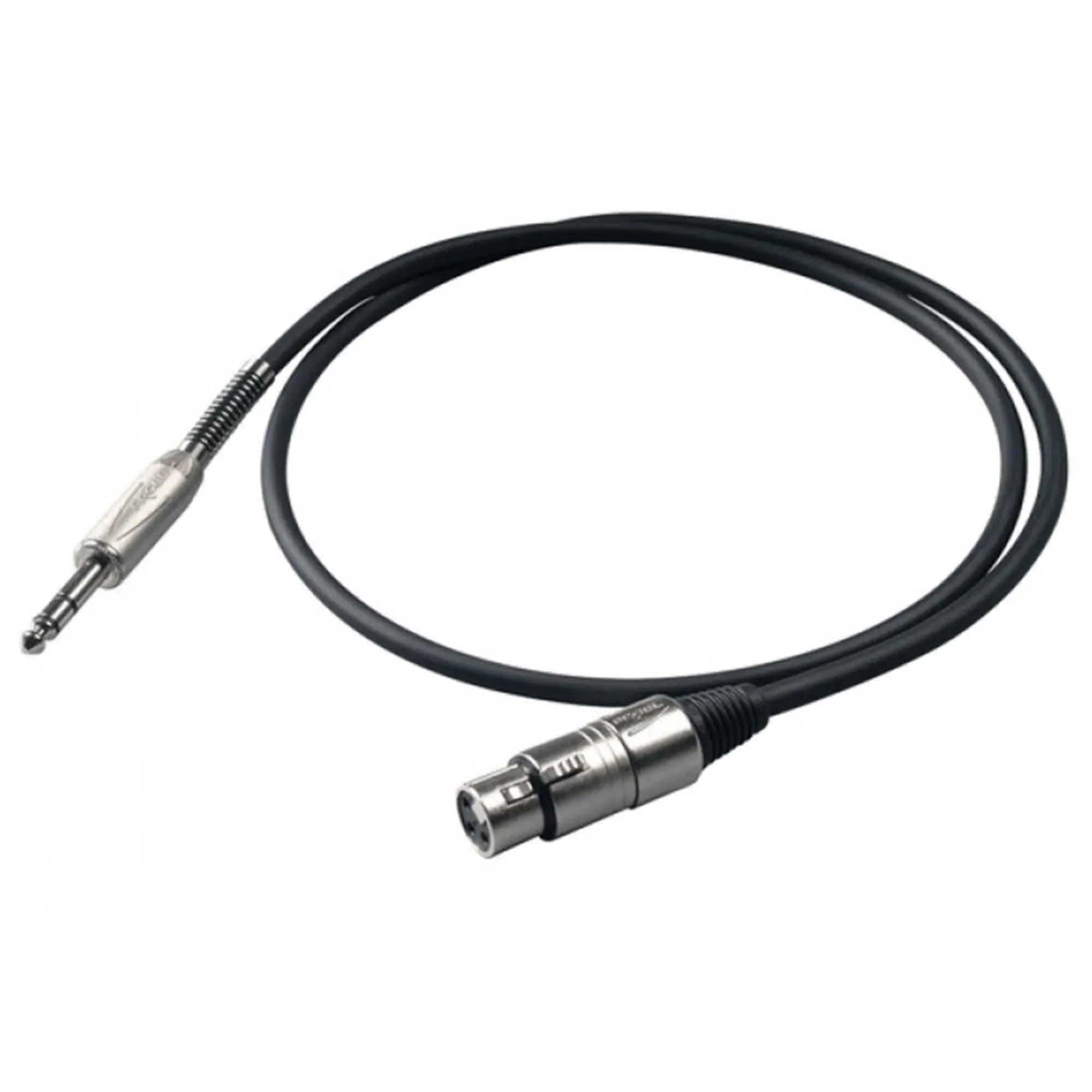 Сигнальный аудио кабель Jack-XLR(F) 0,5 м Proel BULK210LU05 (1 / 1)