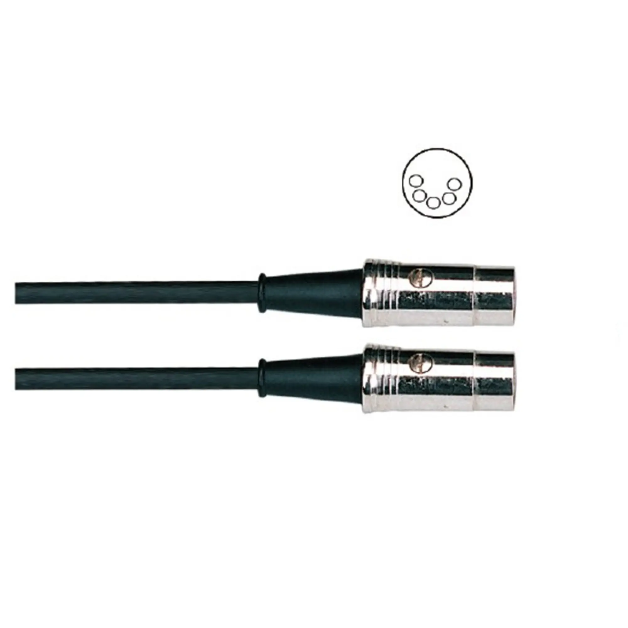 MIDI-кабель MIDI-MIDI 5 М SoundKing BC405(15FT) (2 / 2)