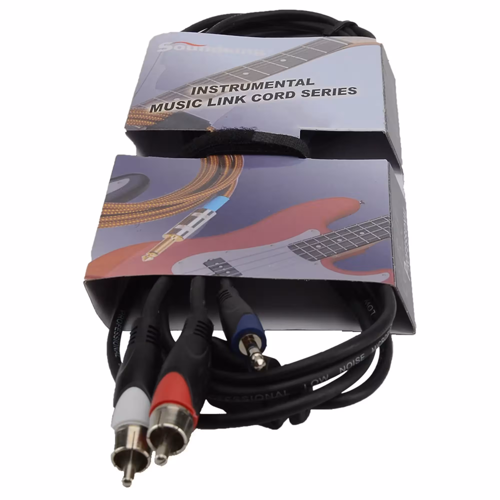 Сигнальный аудио кабель miniJack-RCA 5 м SoundKing BB413 (1 / 3)