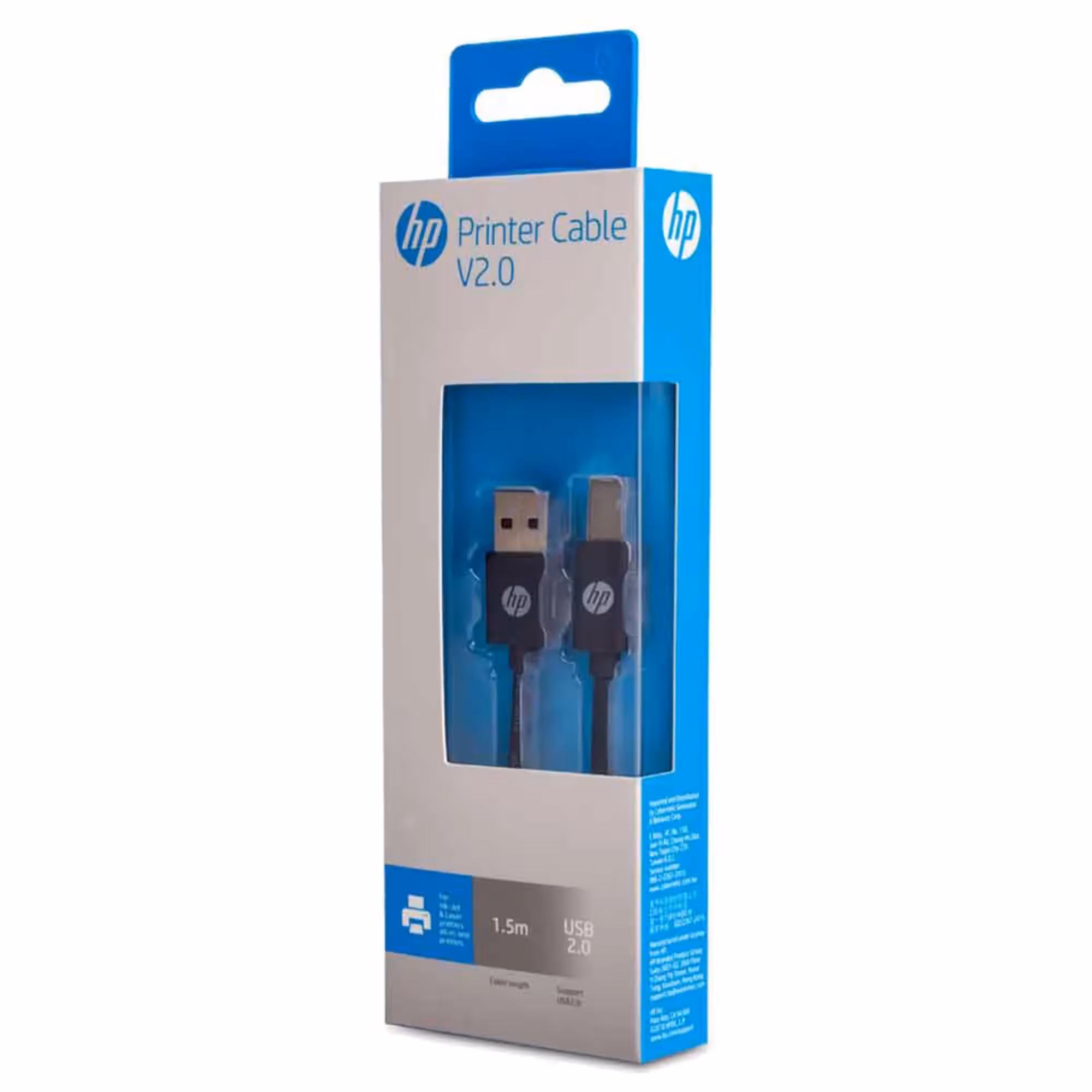 Интерфейсный кабель  USB-USB 1,5 м HP HP039GBBLK1.5EU (3 / 3)