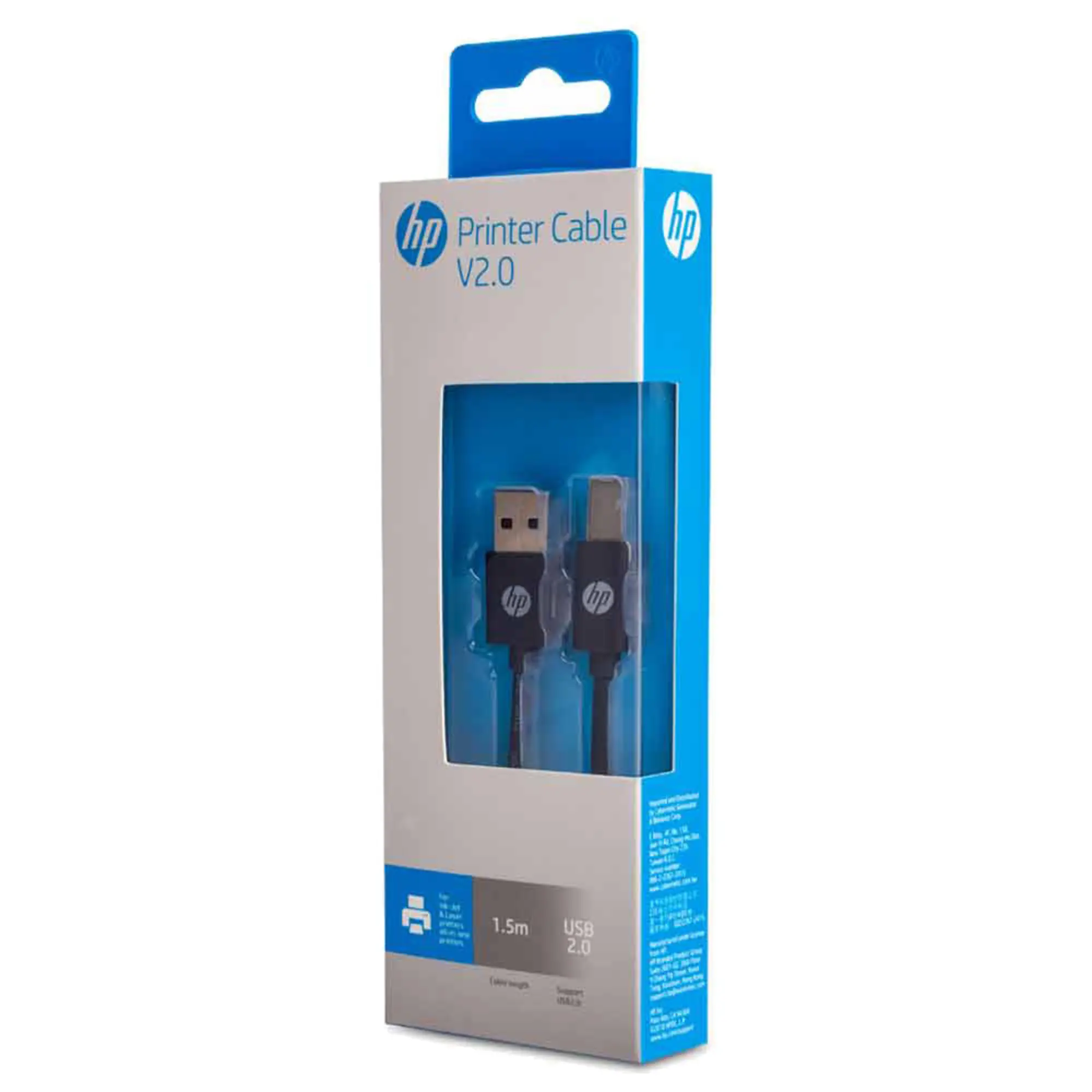 Интерфейсный кабель  USB-USB 1,5 м HP HP039GBBLK1.5EU (3 / 3)