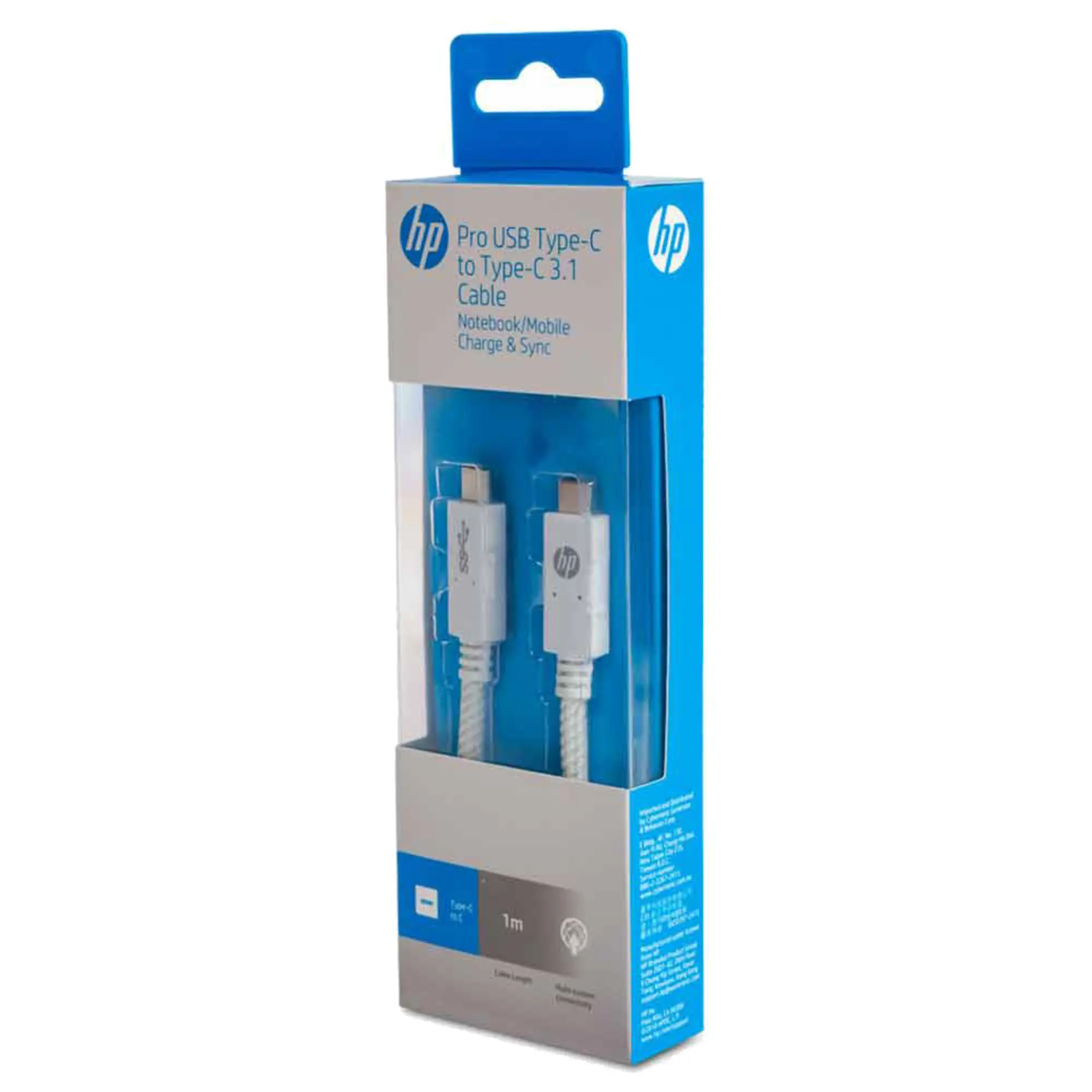 Интерфейсный кабель USB-USB 1 м HP HP043GBWHT1TW (3 / 3)