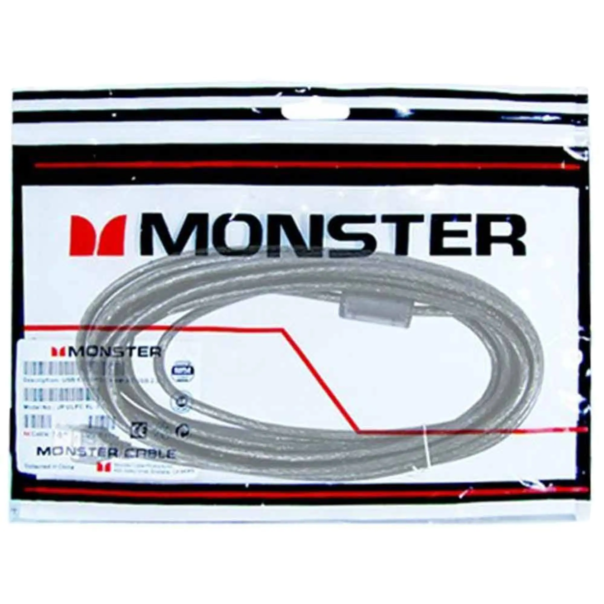Кабель удлинительный USB-USB 1,5 м Monster Cable AM-AF 1.5 (1 / 1)