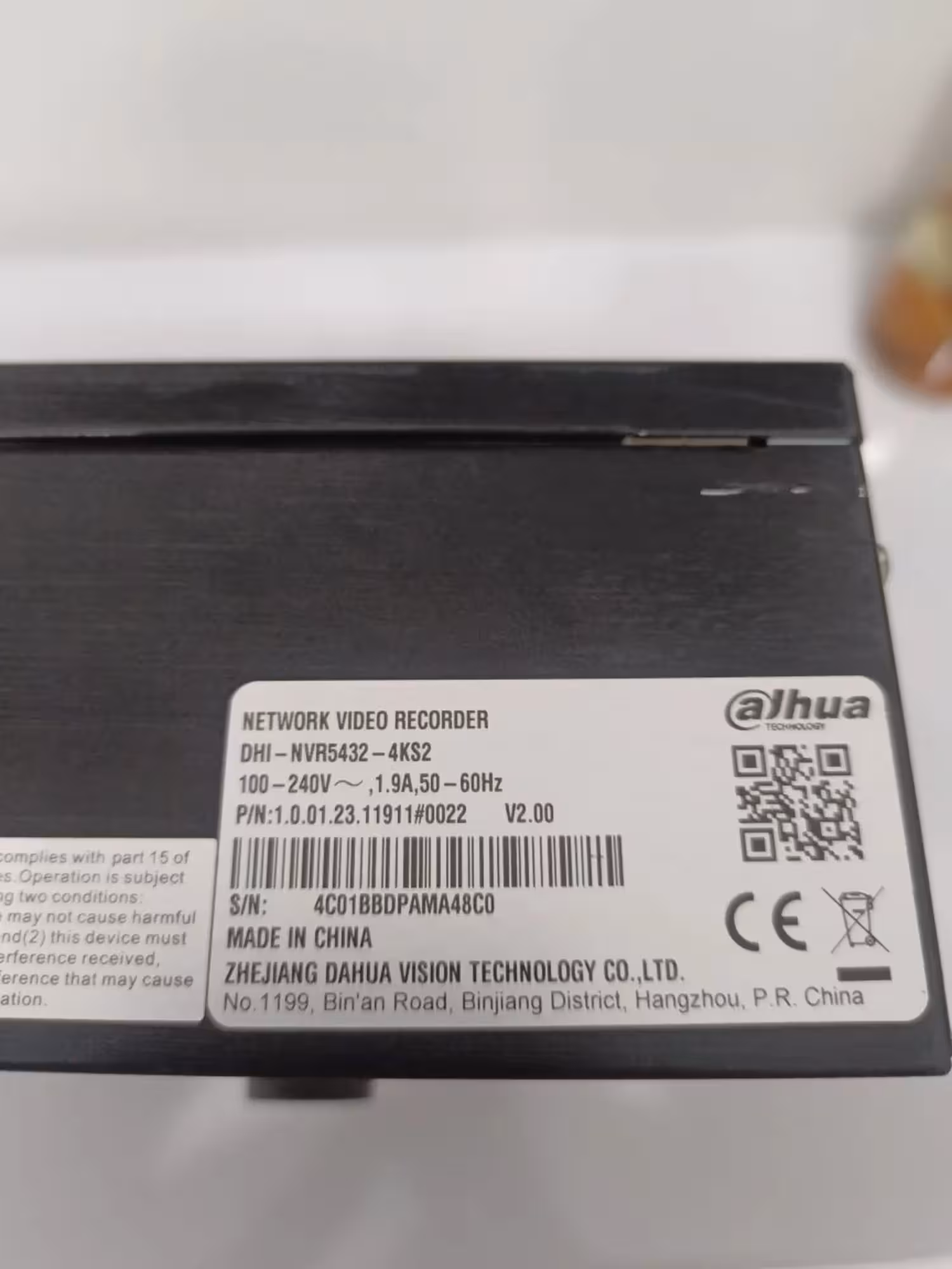 Видеорегистратор NVR5432-4KS2 (6 / 6)