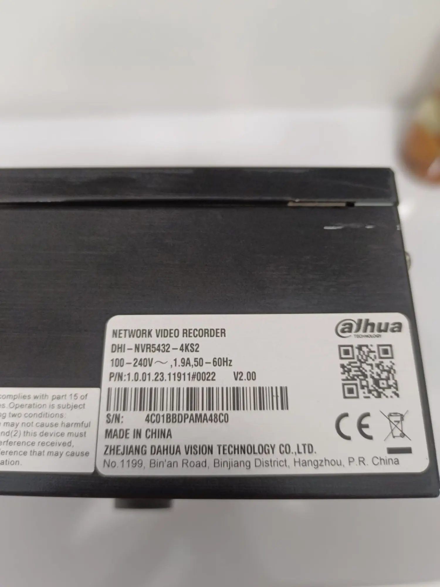 Видеорегистратор NVR5432-4KS2 (6 / 6)