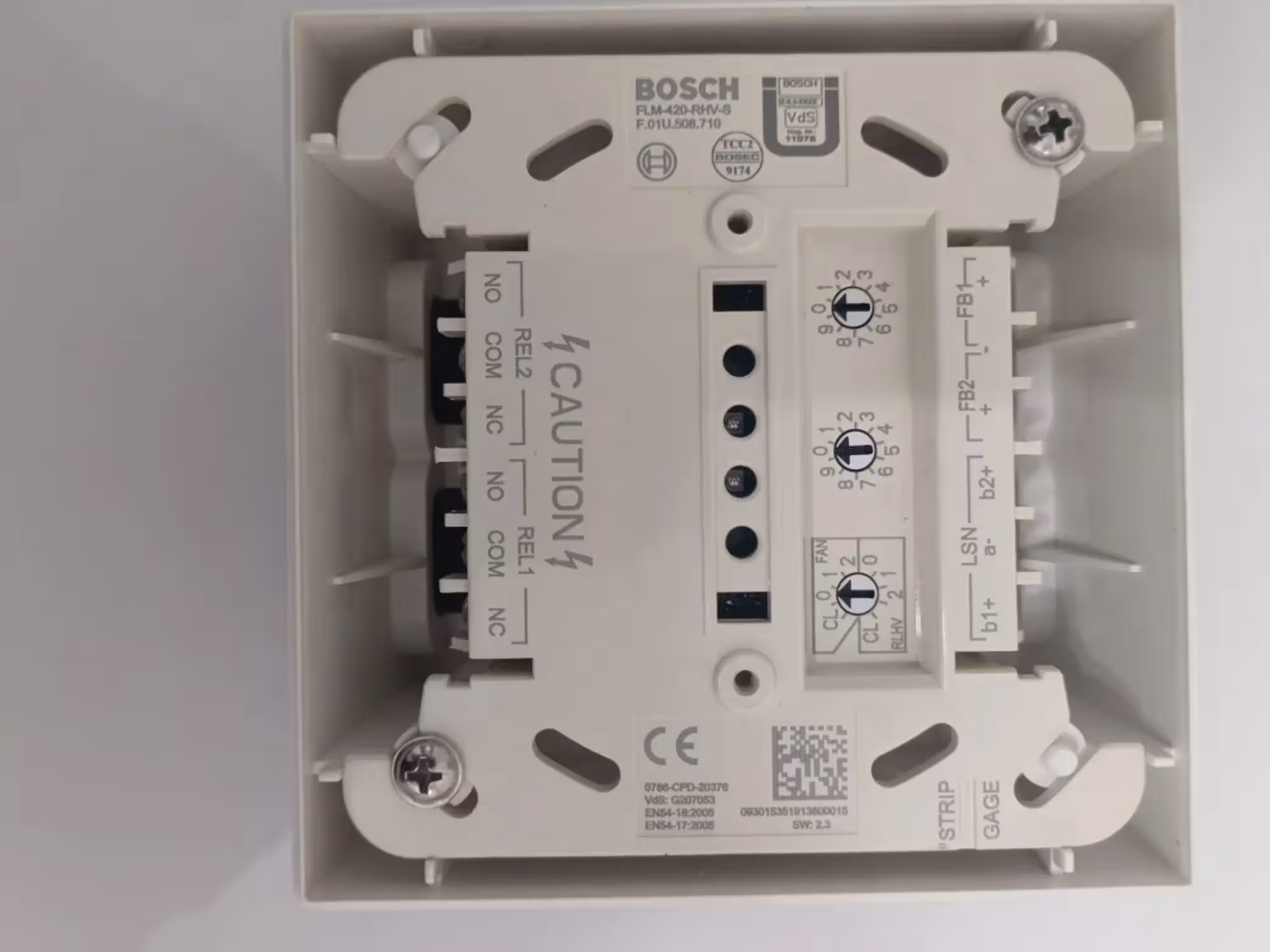 Интерфейсный модуль реле высокого напряжения Bosch FLM-420-RHV-S (3 / 4)