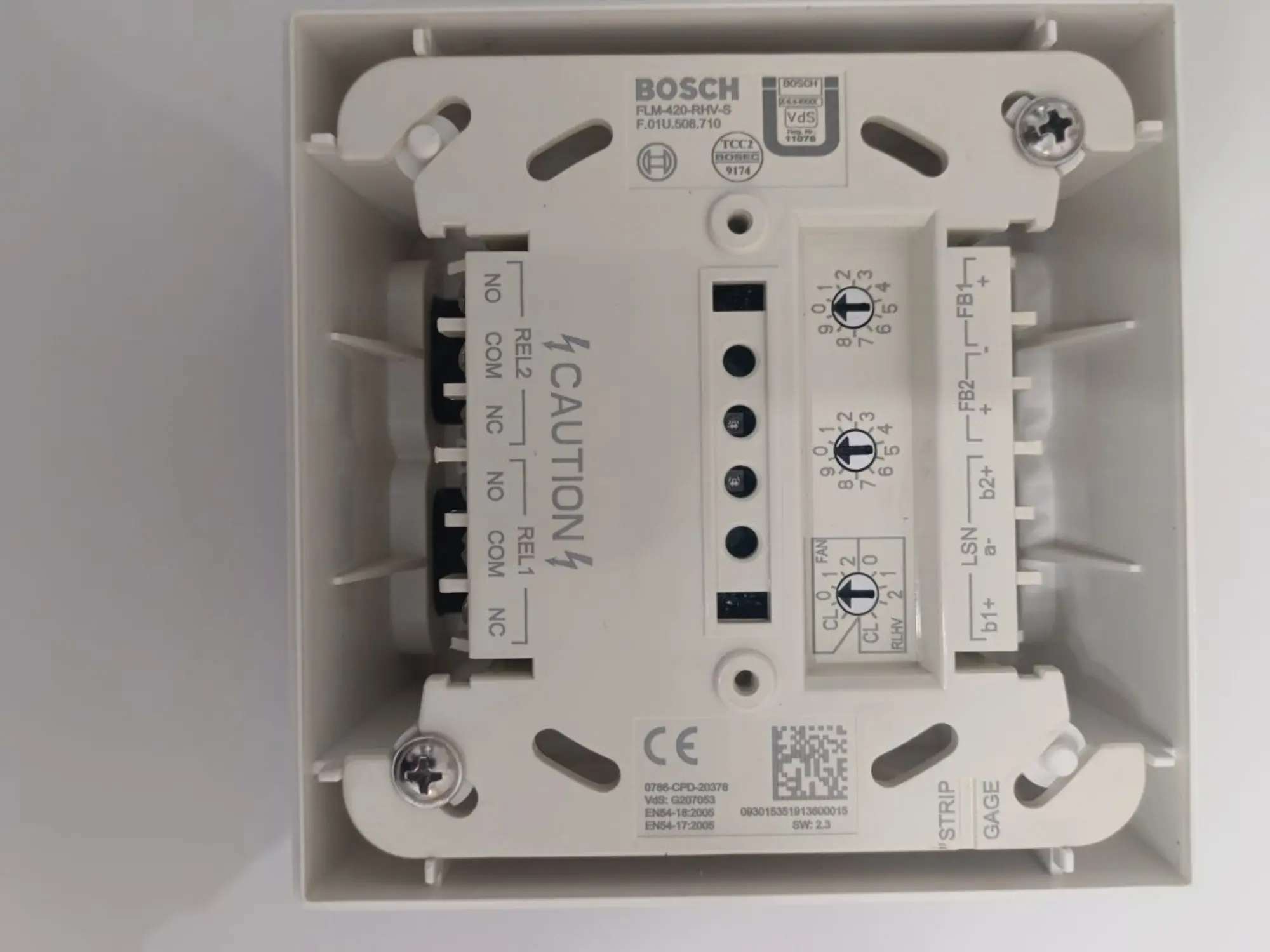 Интерфейсный модуль реле высокого напряжения Bosch FLM-420-RHV-S (3 / 4)