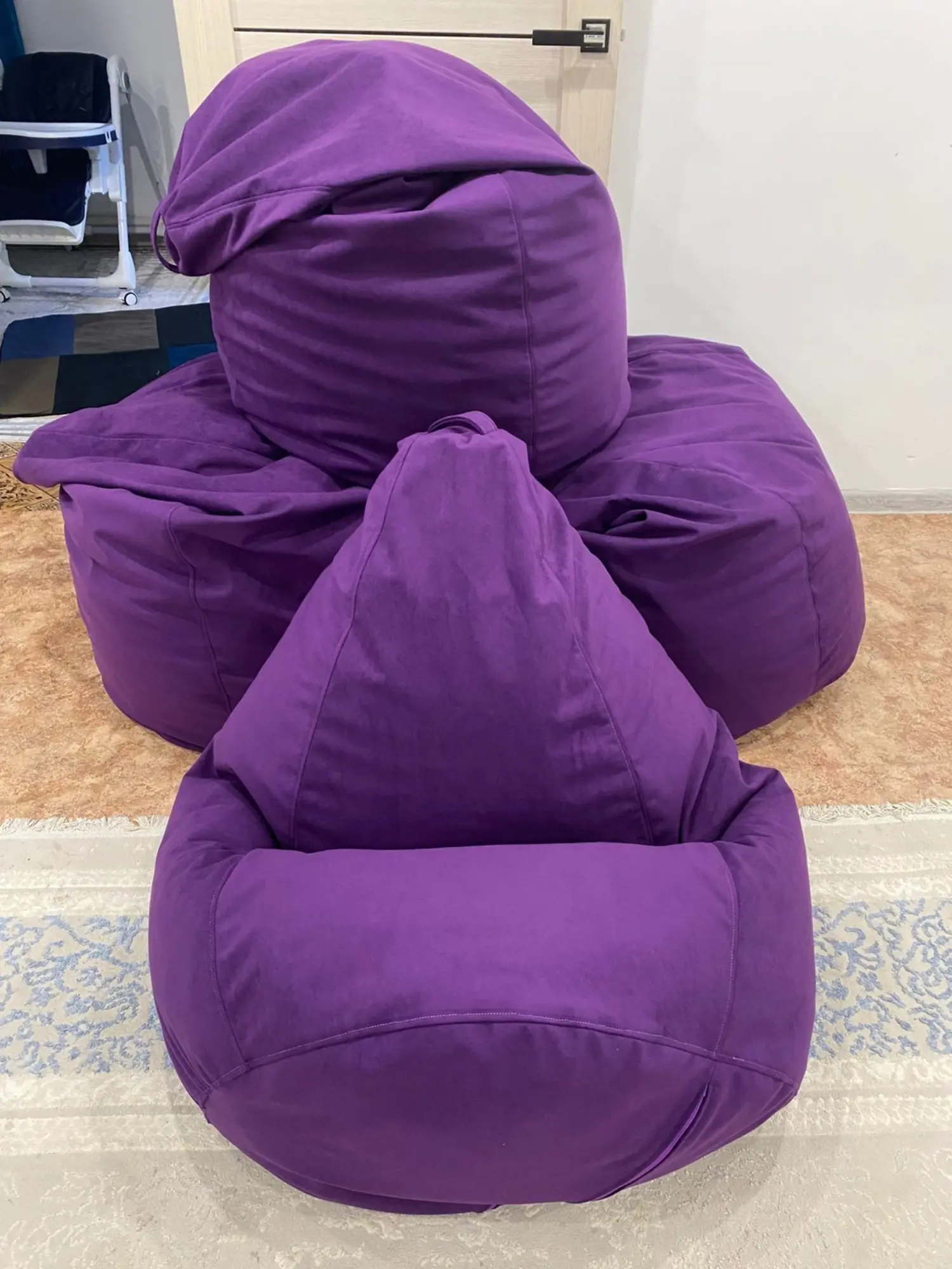 Кресло мешок / кресло мешки / пуфики  / пуфик / кресло груша (1 / 8)