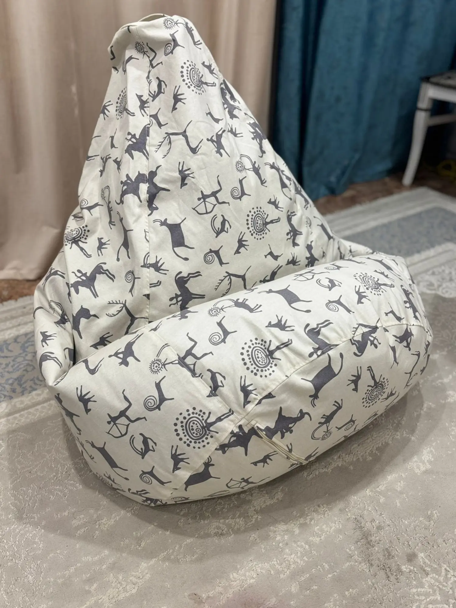 Кресло мешок / кресло мешки / пуфики  / пуфик / кресло груша (4 / 8)