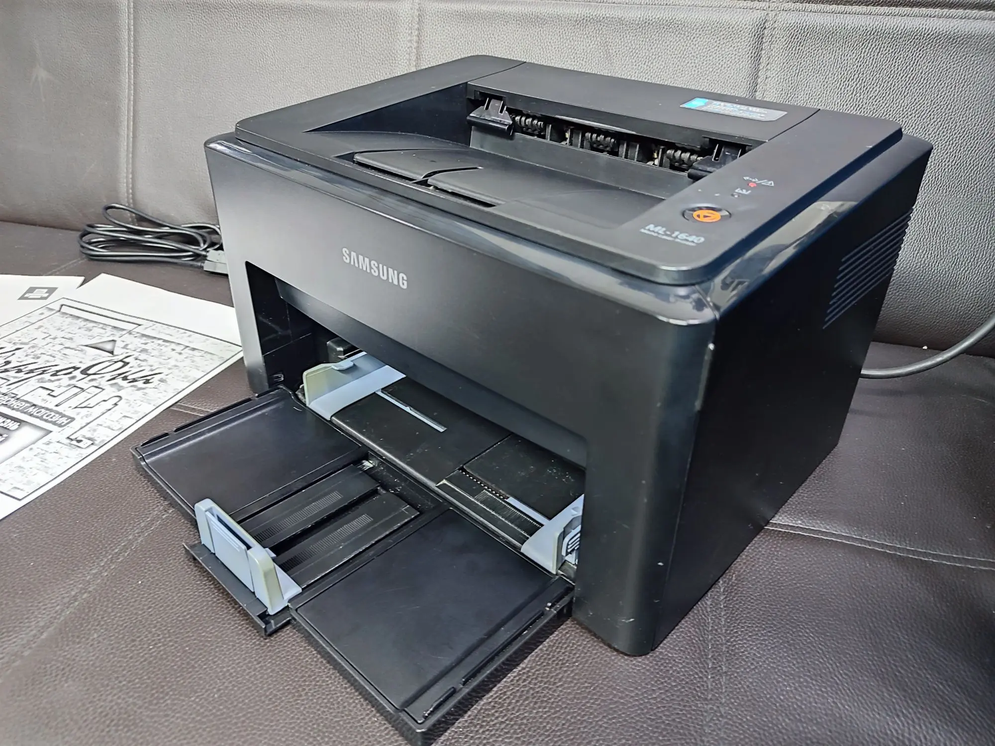 Лазерный принтер Samsung ml-1640 , расчипованный. (3 / 7)