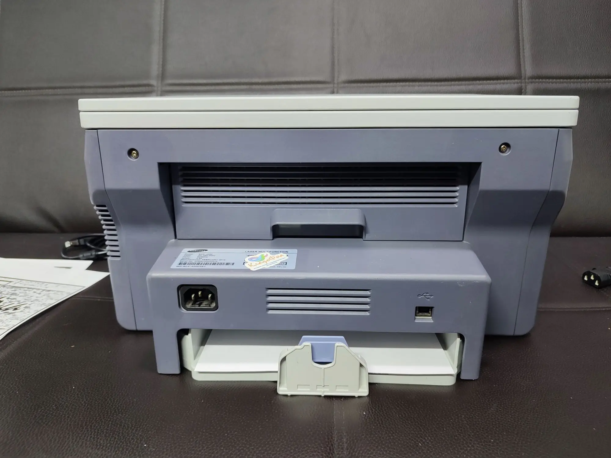 Лазерный принтер 3в1 Samsung Scx 4200 , полный картридж, расчипован! (6 / 7)