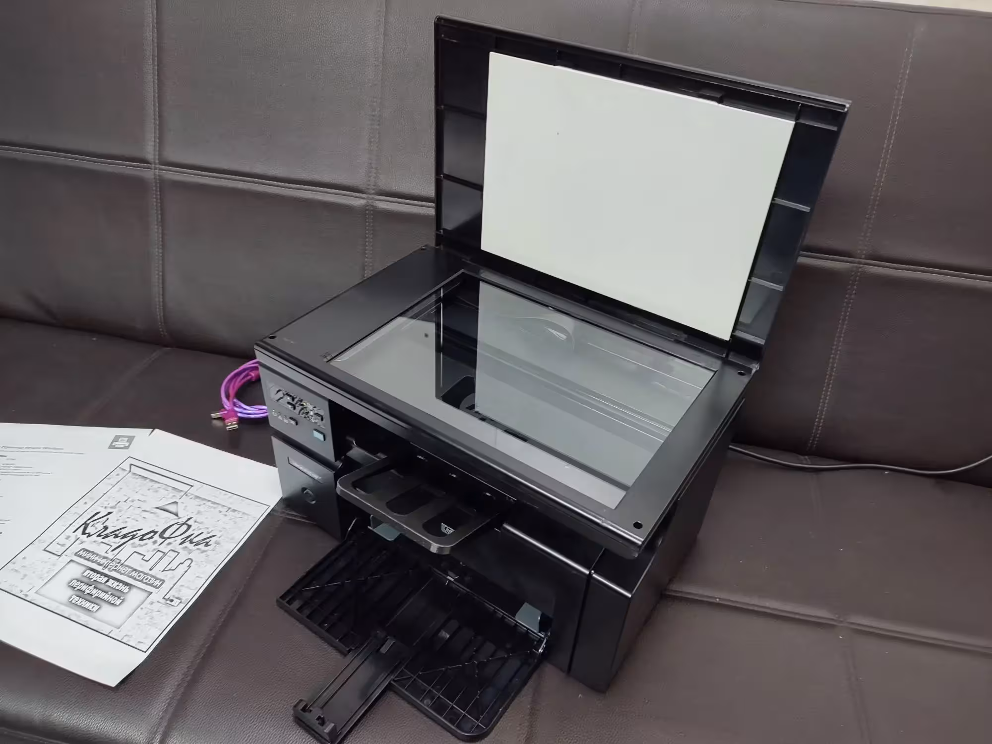 лазерное, монохромное МФУ 3в1, Hp Laserjet M1132 MFP (4 / 7)