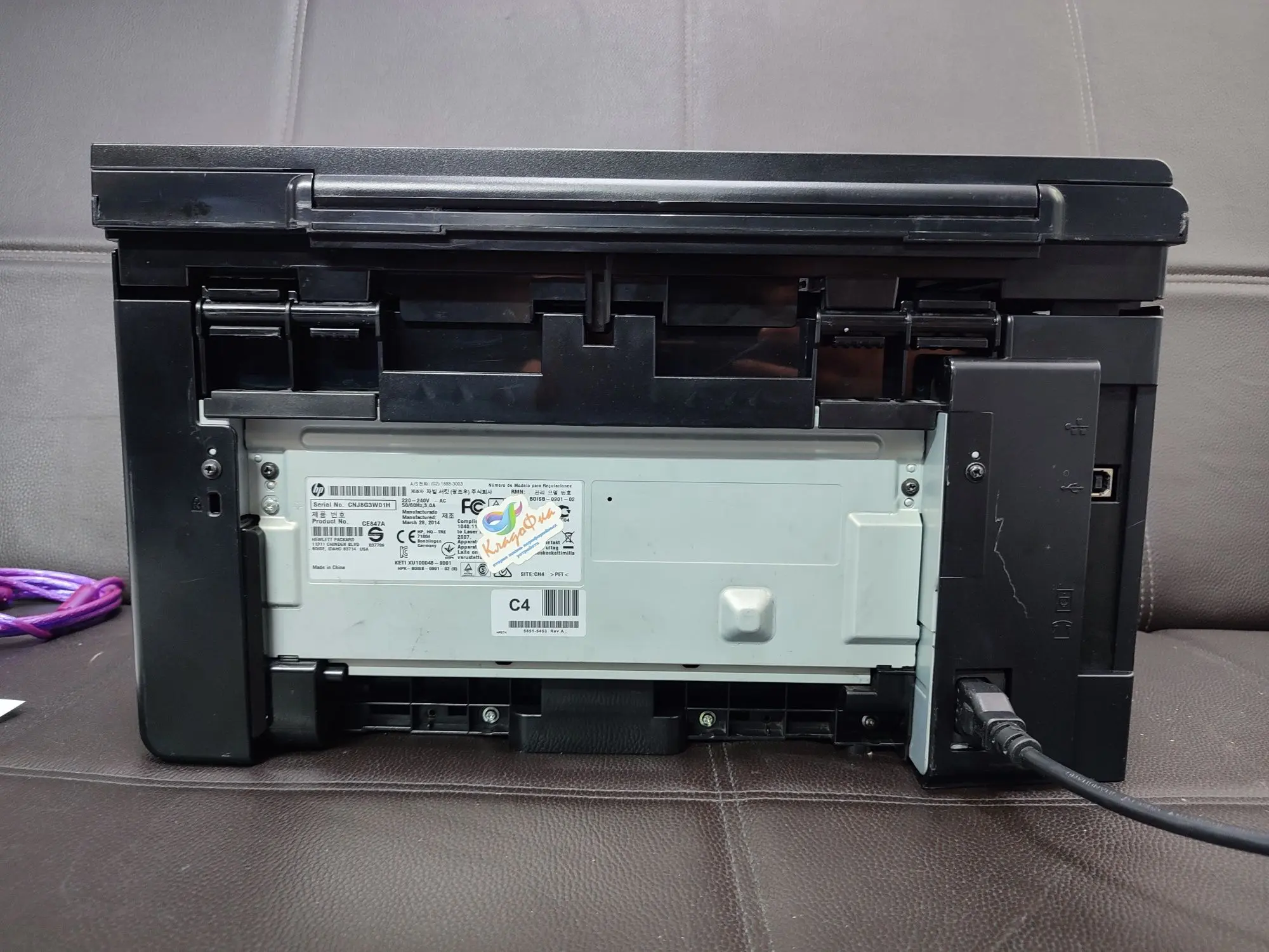 лазерное, монохромное МФУ 3в1, Hp Laserjet M1132 MFP (6 / 7)