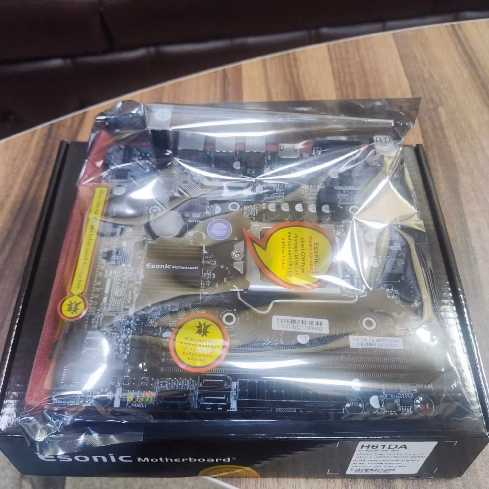 Новая Материнская плата ESONIC H61DA LGA 1155 (3 / 3)
