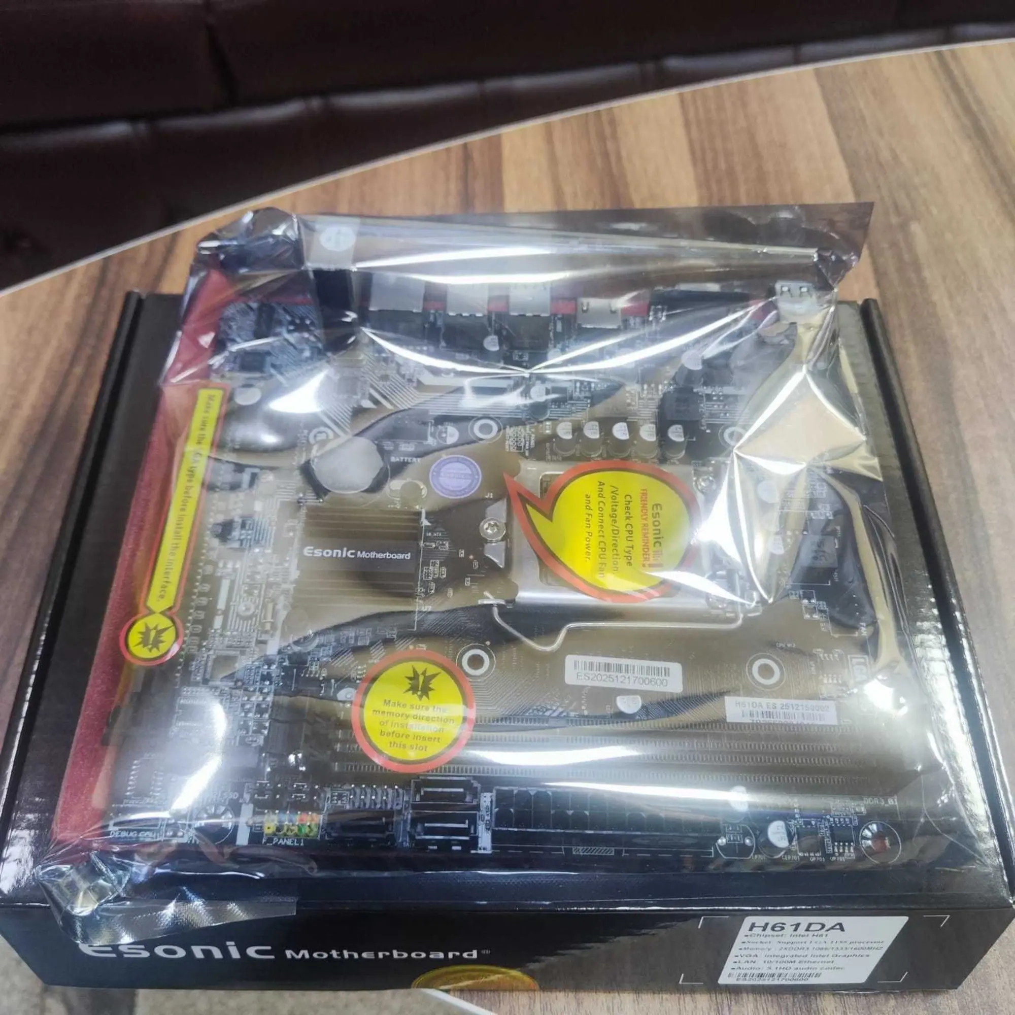 Новая Материнская плата ESONIC H61DA LGA 1155 (3 / 3)