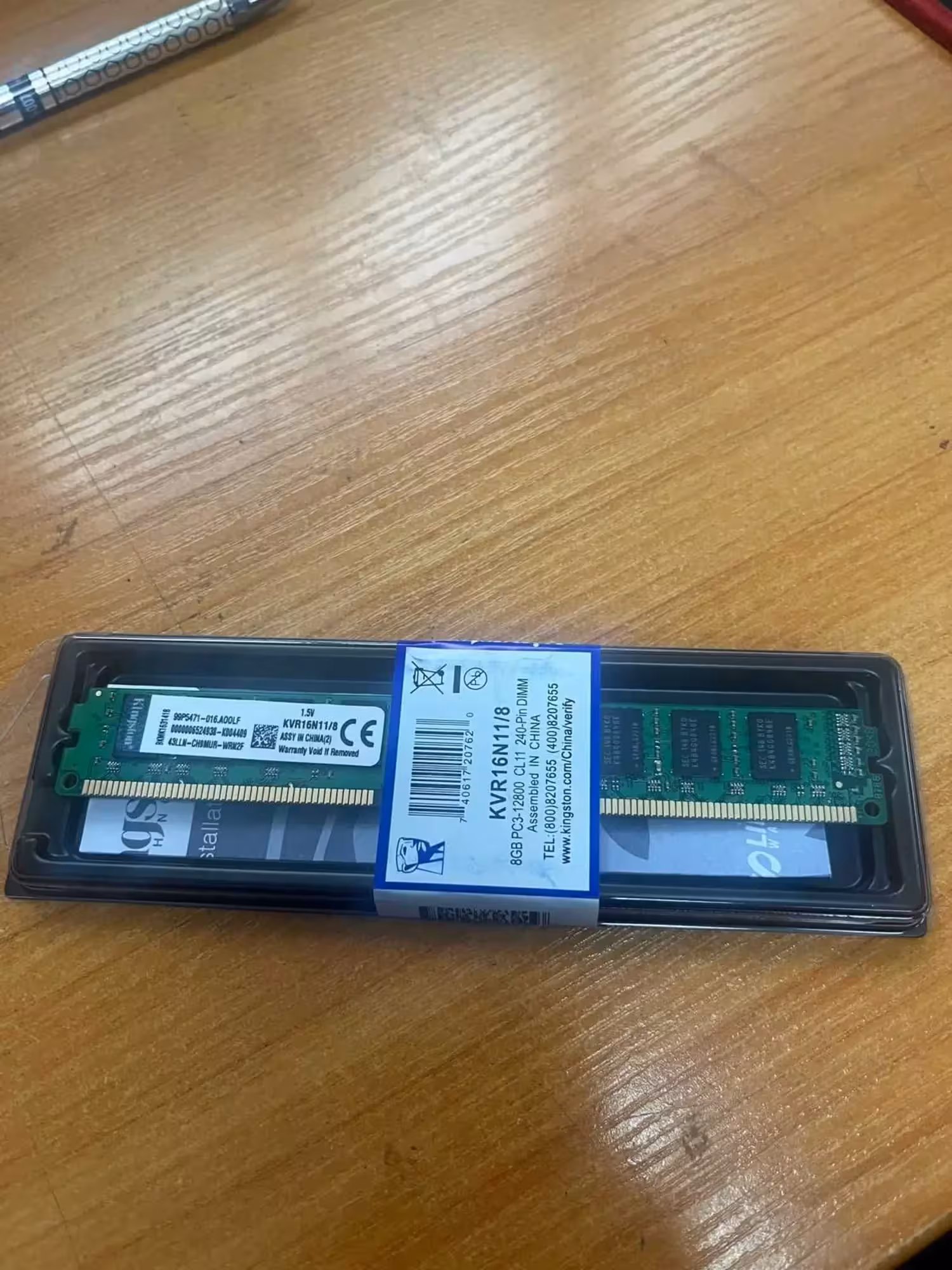 ОЗУ Новая DDR 3 Kingston 8GB 1600 Mhz 1год гарантия (1 / 1)