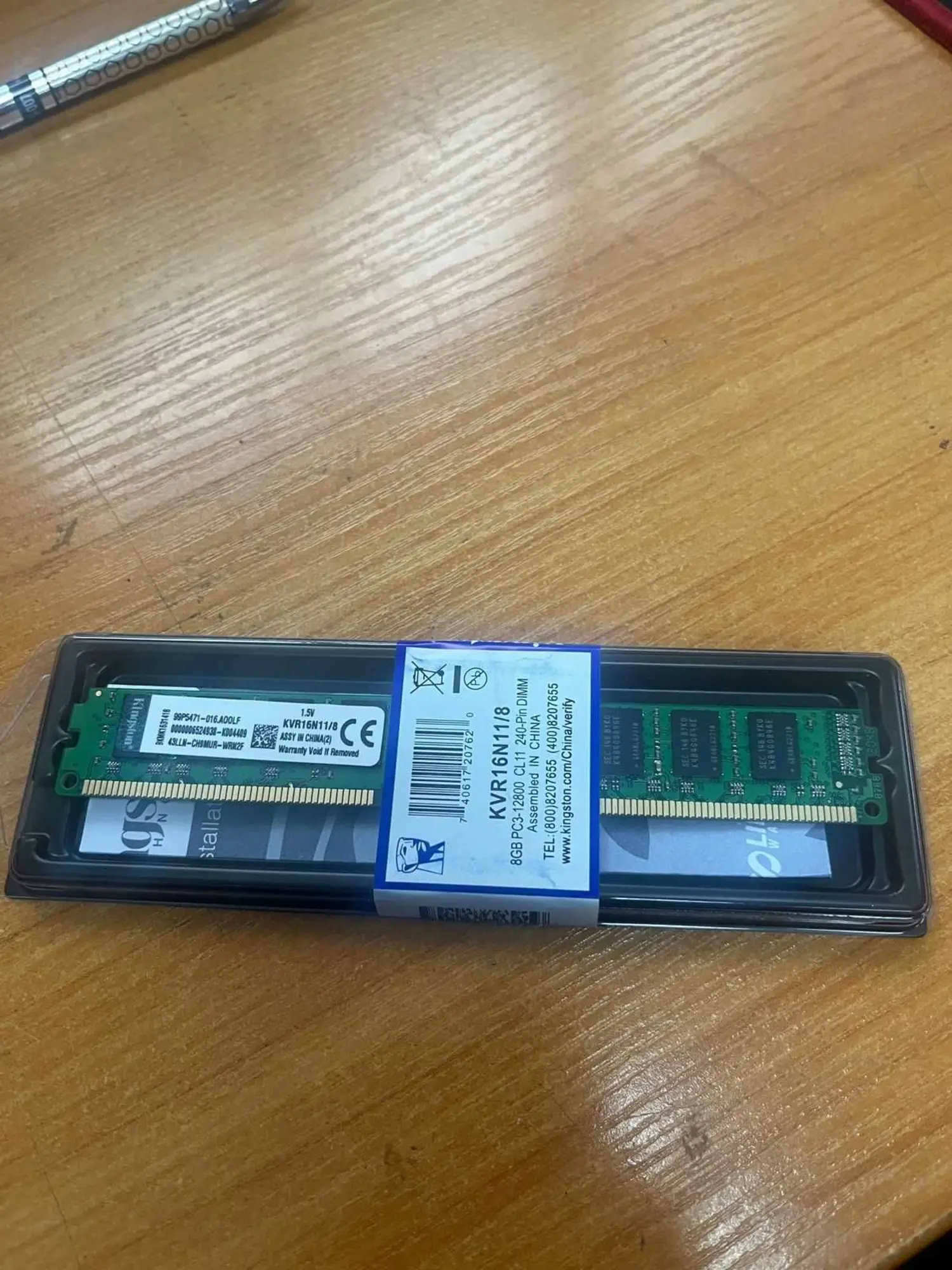 ОЗУ Новая DDR 3 Kingston 8GB 1600 Mhz 1год гарантия (1 / 1)