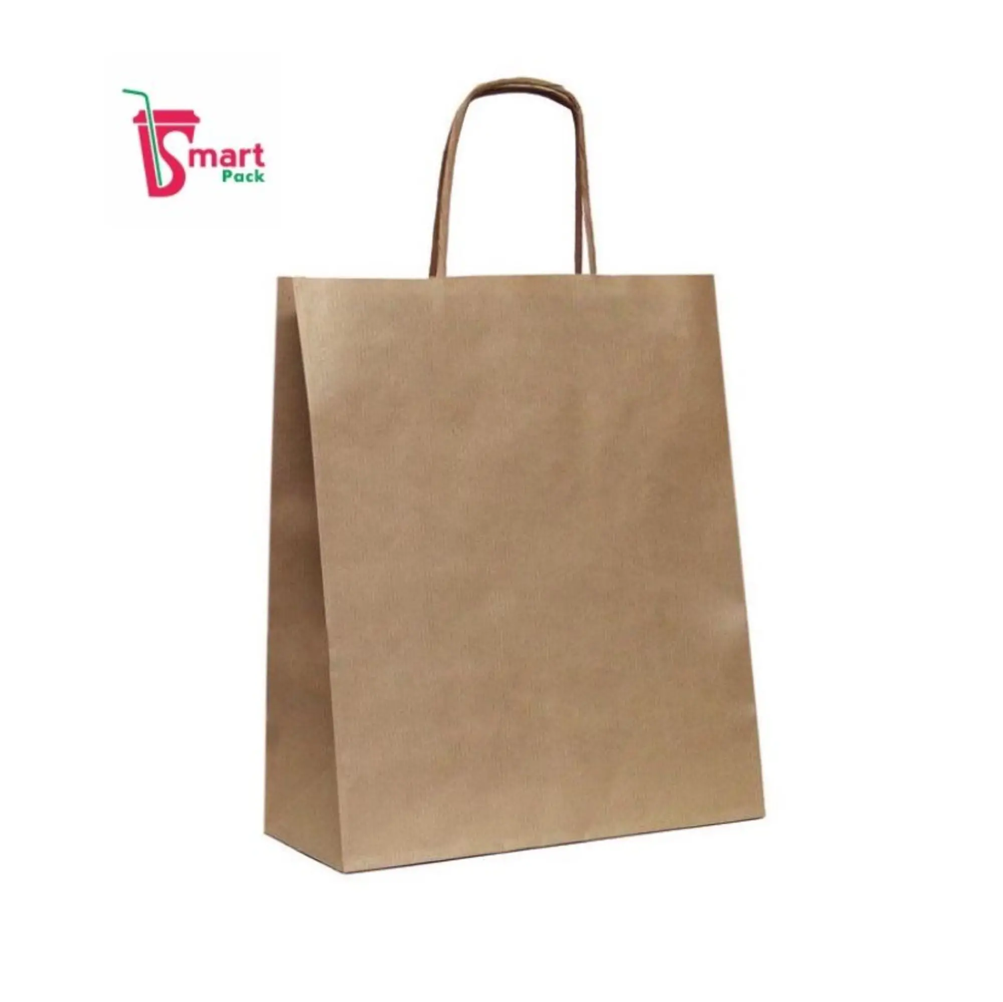 Крафт пакет, бумажные пакеты 220х250х120мм (1 / 2)