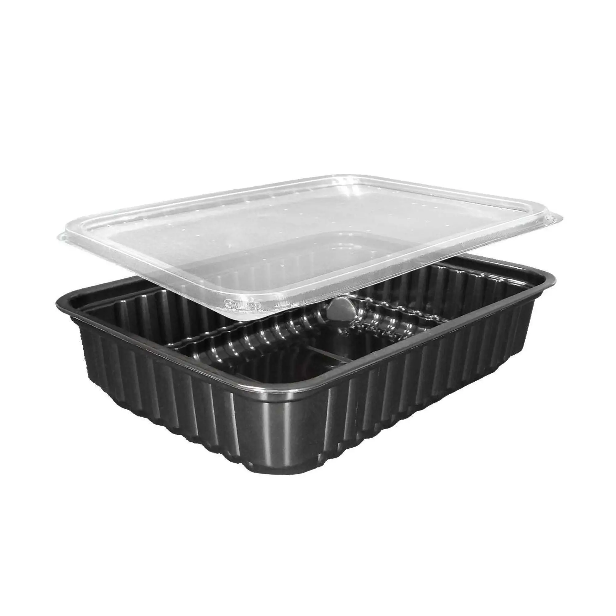 Одноразовая посуда Контейнер пластиковый, ланч-бокс 500мл.750мл.1000мл (1 / 2)