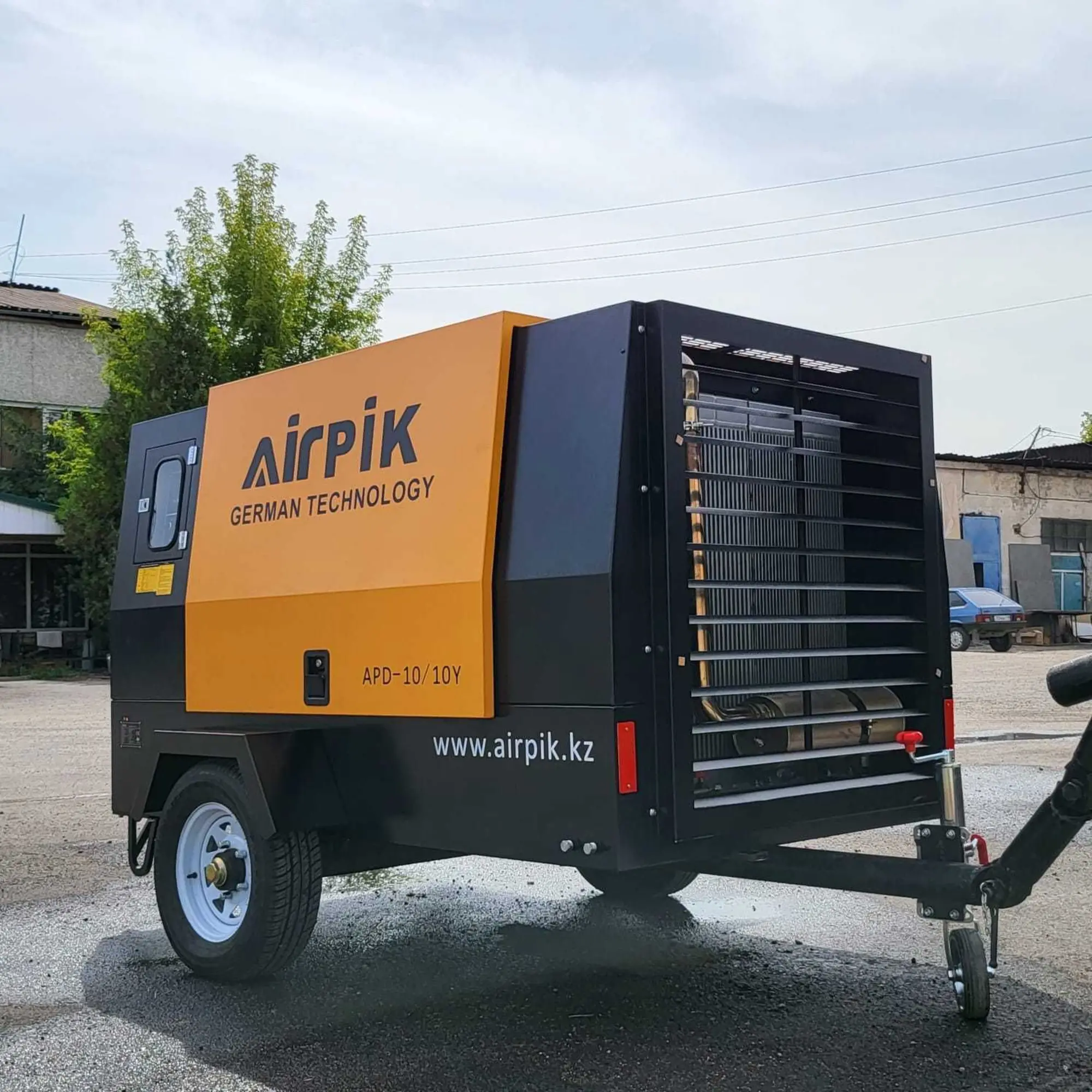 Дизельный винтовой компрессор 10бар (1 / 5)