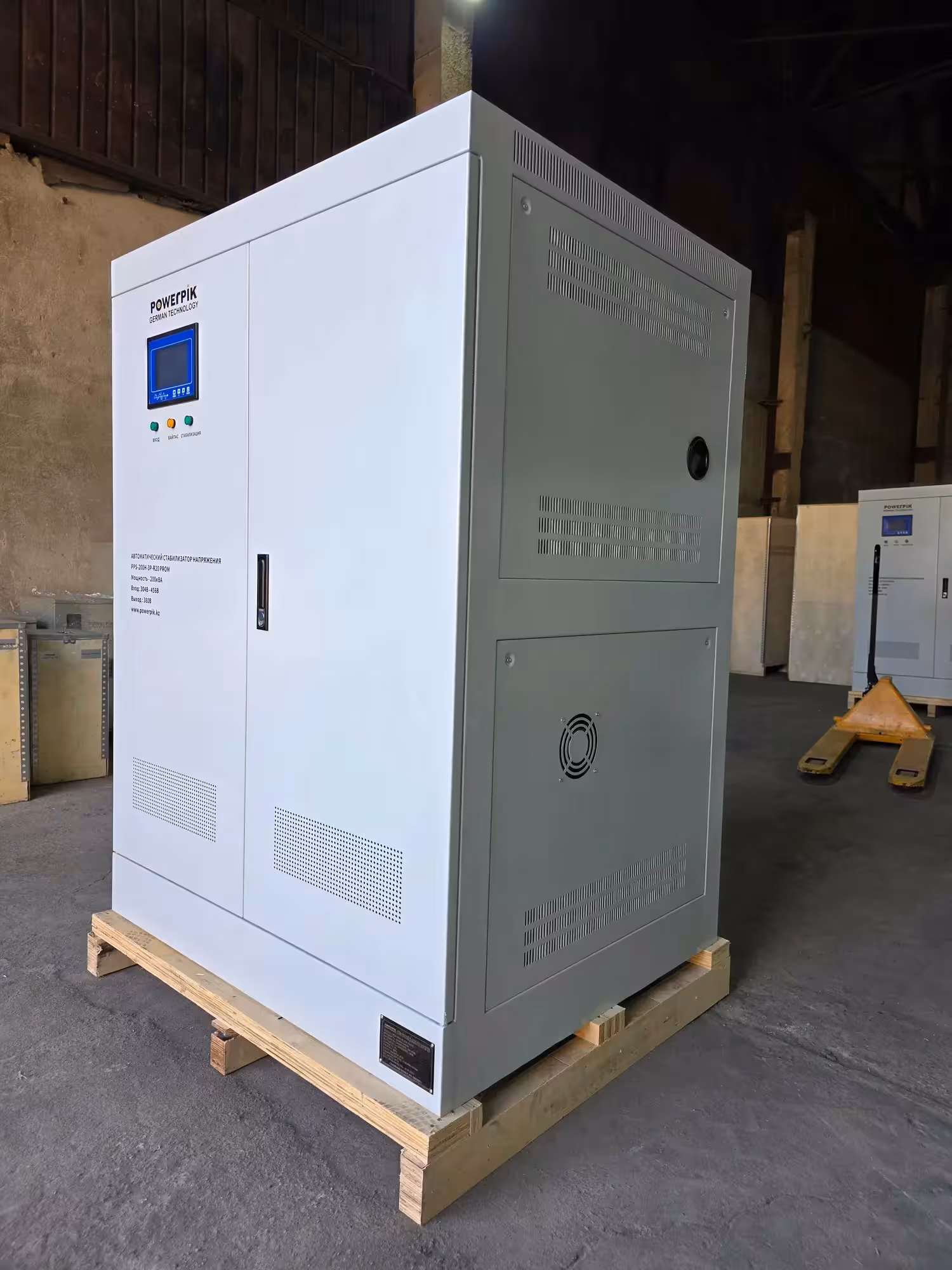 Cтабилизатор напряжения 200кВА, 380В, PowerPik PROM (3 / 7)