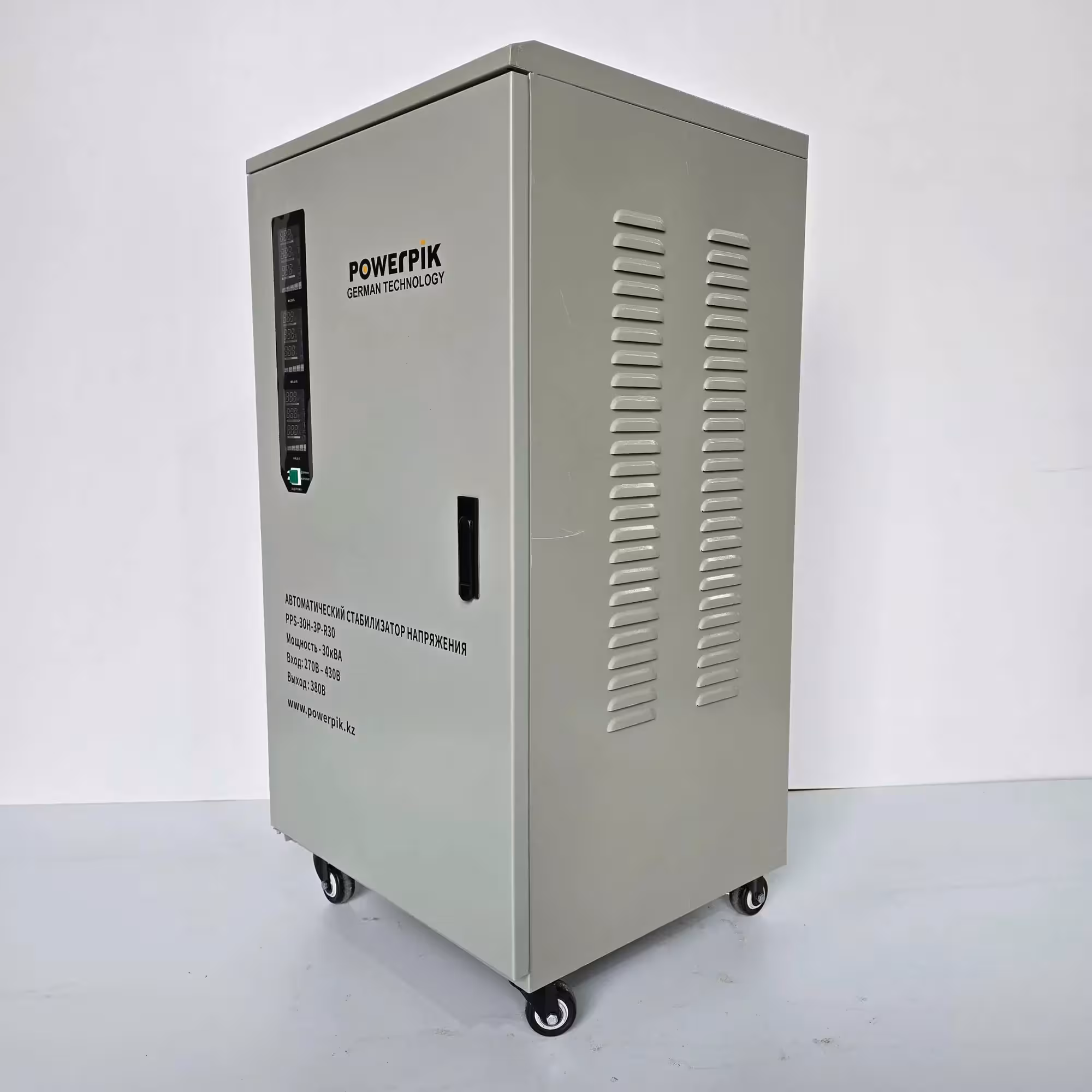 Стабилизатор напряжения 30кВА, 380В, PowerPik (4 / 7)
