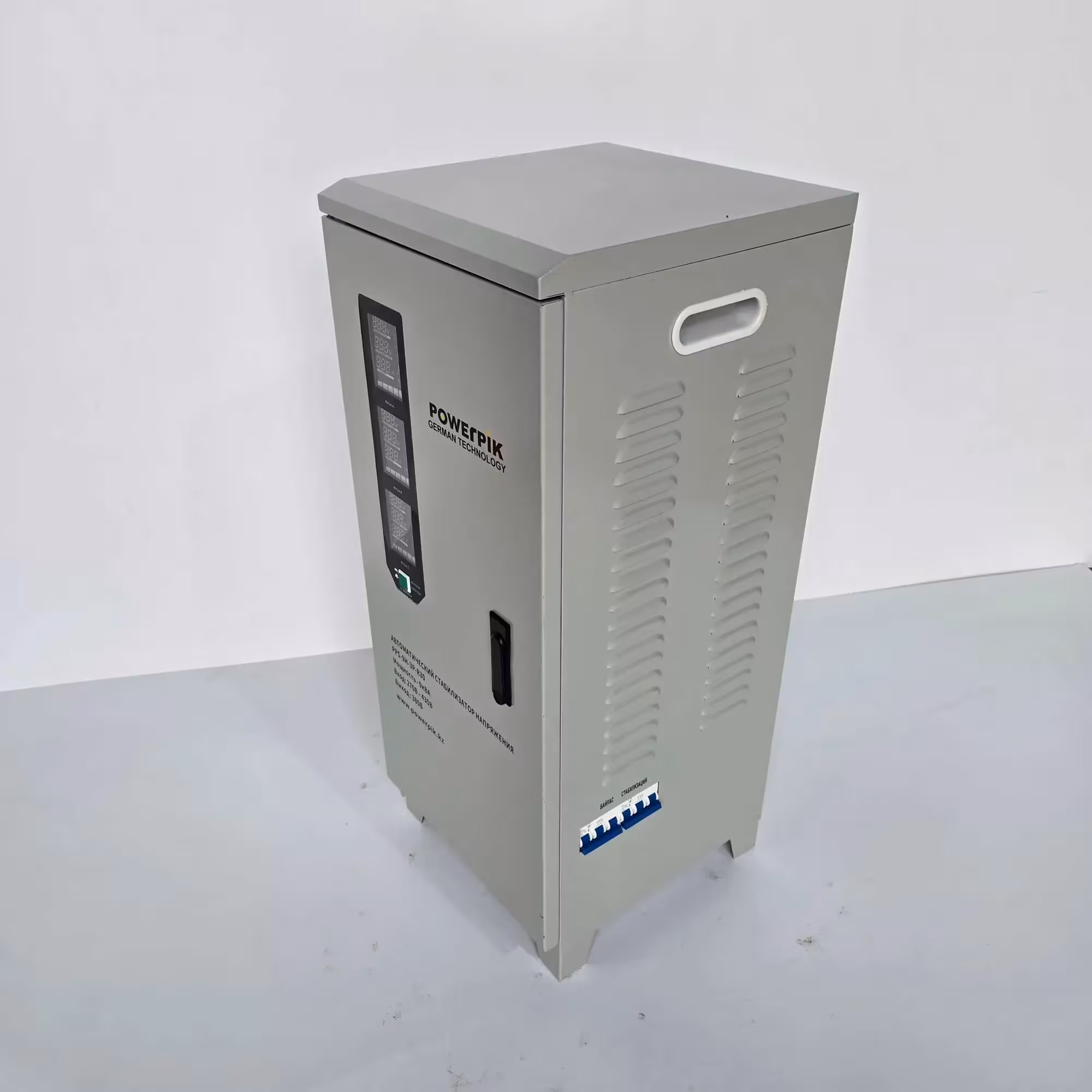 Стабилизатор напряжения 9кВА, 380В, PowerPik (4 / 6)
