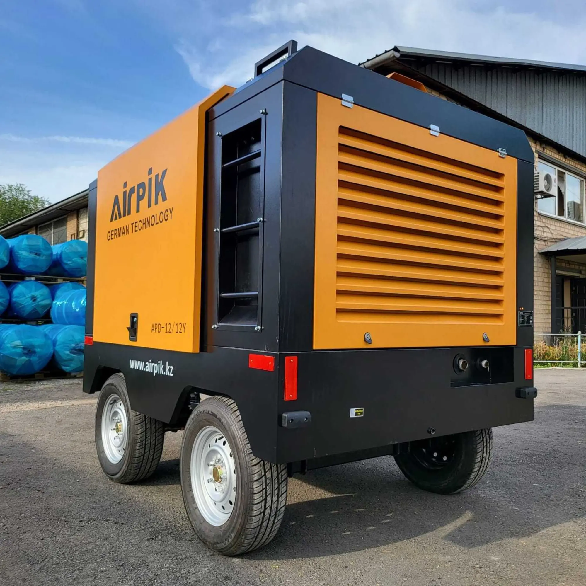 Дизельный винтовой компрессор 12бар (1 / 1)