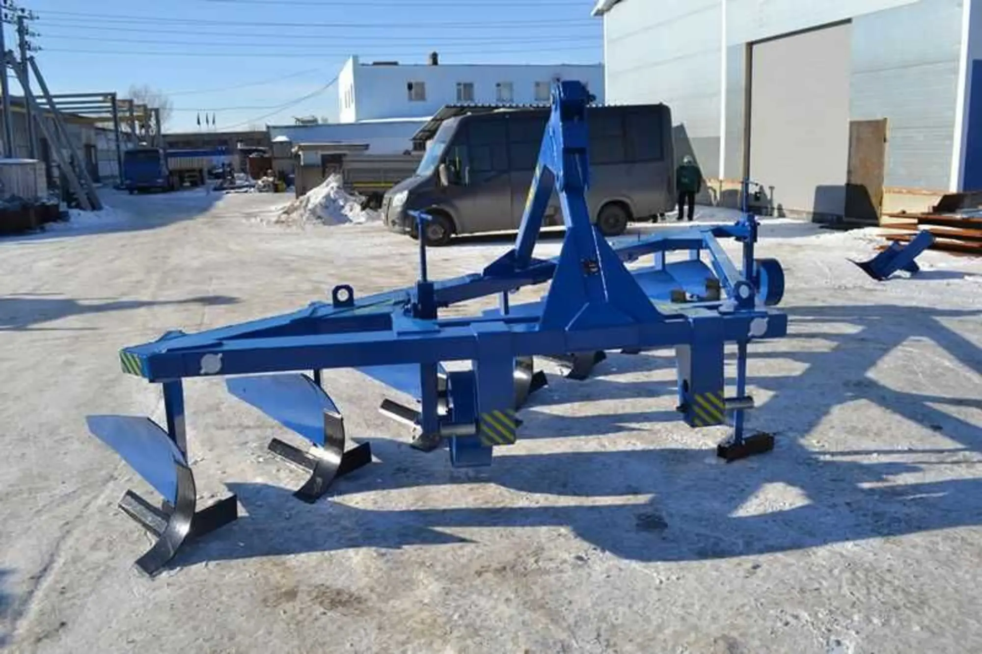 Плуг скоростной широкозахватный ПСКУ 8 (1 / 2)