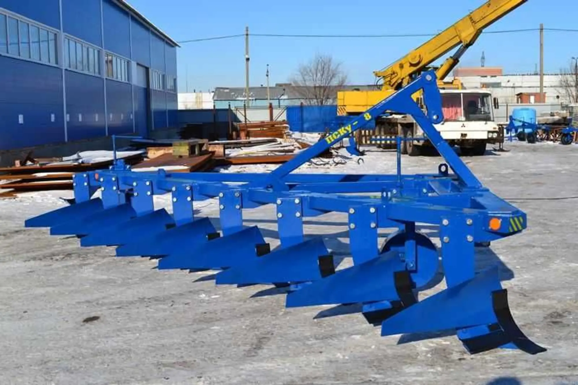 Плуг скоростной широкозахватный ПСКУ 8 (2 / 2)