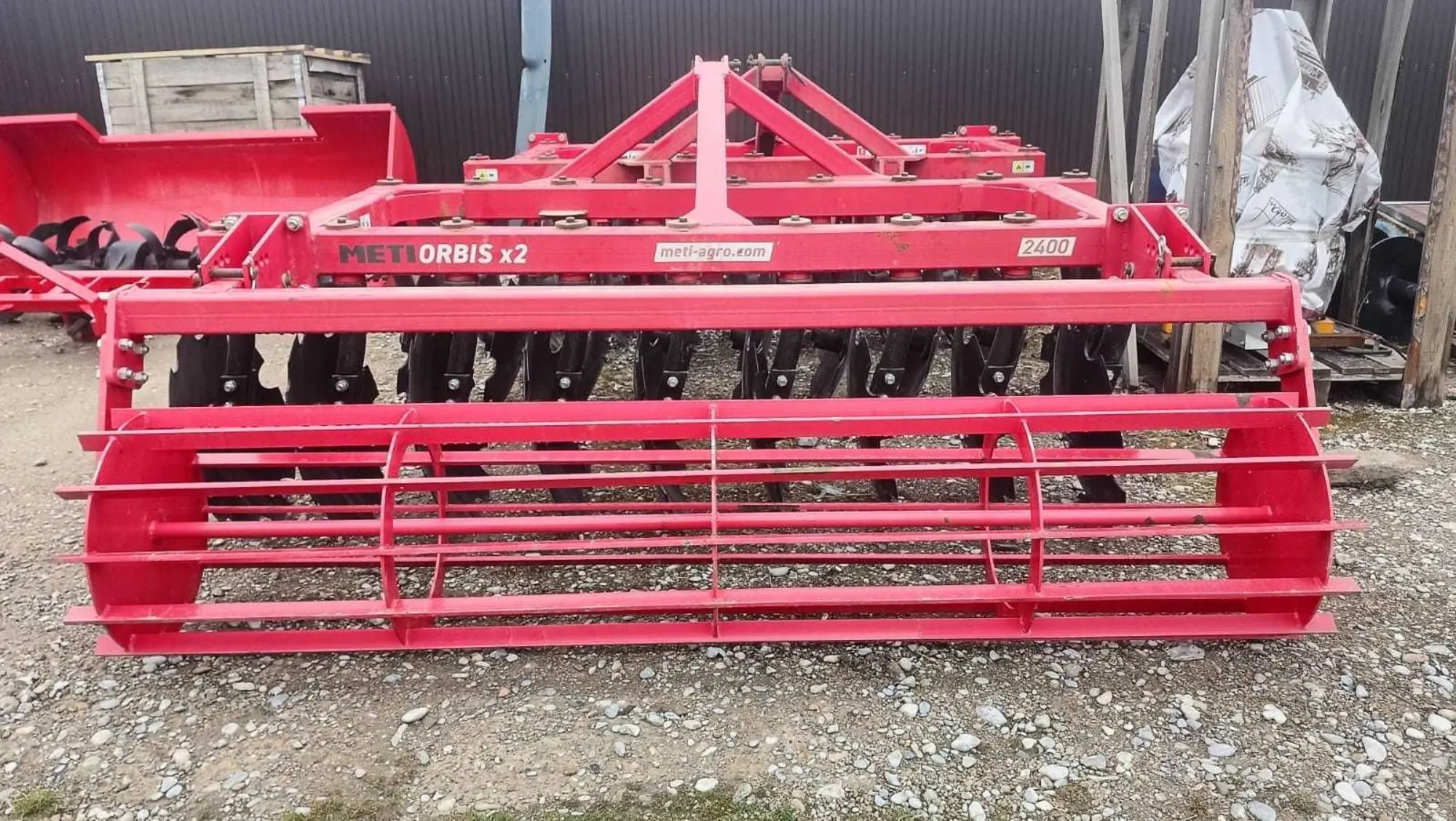 Борона дисковая навесная METI BD 2400-2N (БДН-2,4х2) (2 / 5)