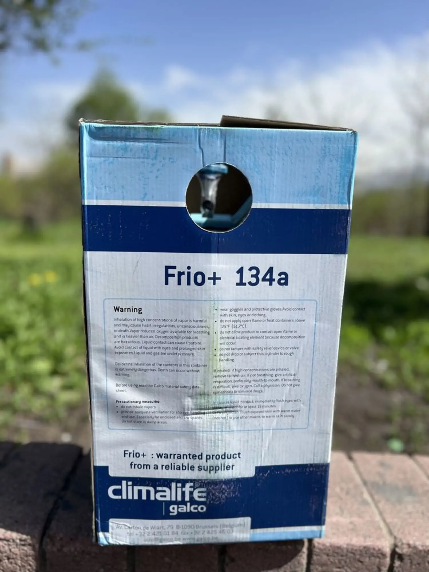 Фрио плюс 134а Бельгийский фреон (5 / 8)