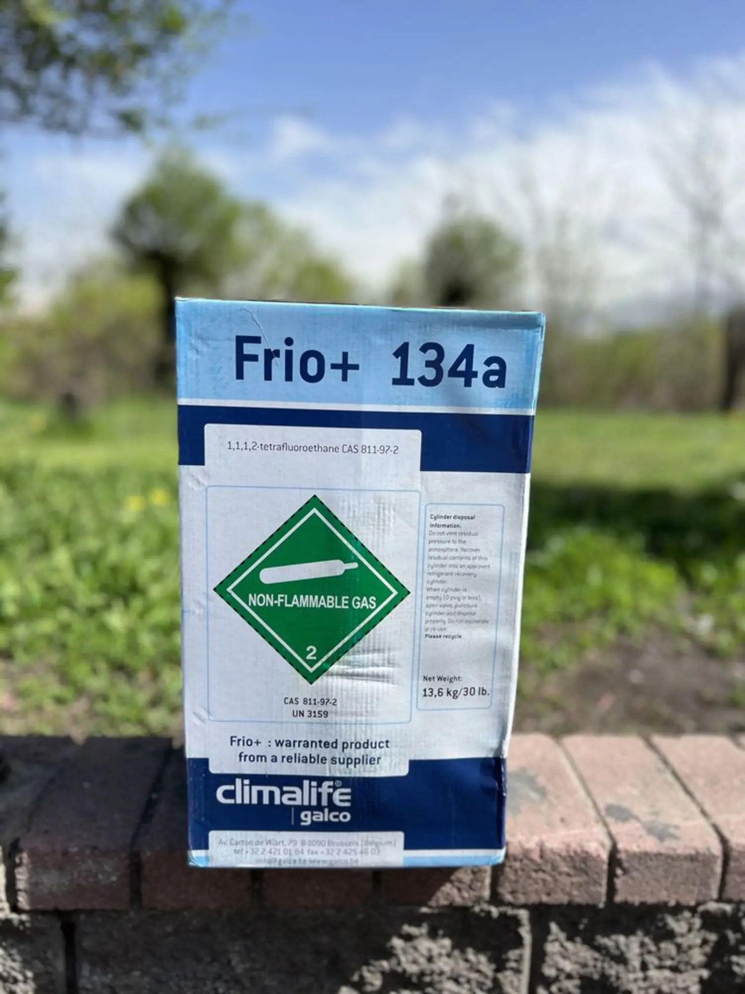 Фрио плюс 134а Бельгийский фреон (6 / 8)