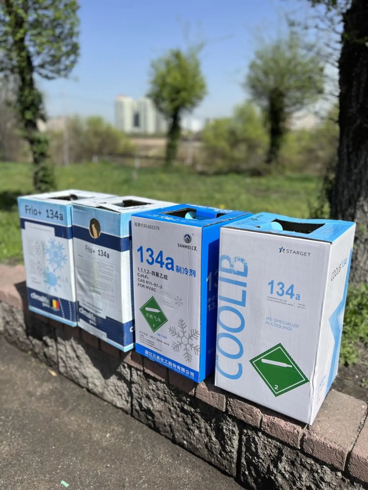 Фрио плюс 134а Бельгийский фреон (8 / 8)