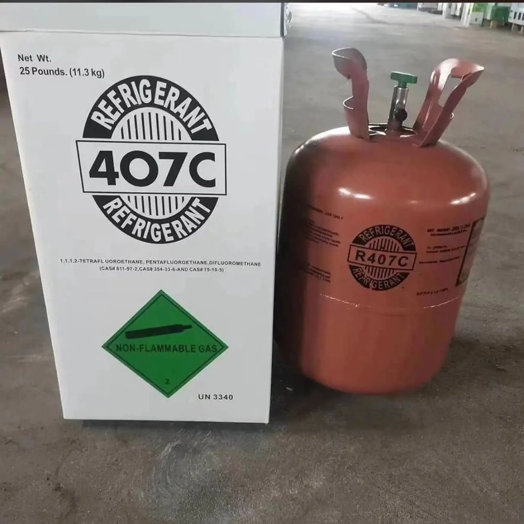 Фреон 407с Доставка по городу хладагент качественный фрион (3 / 6)